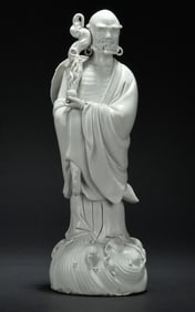 BLANC DE CHINE BODHIDHARMFIGURE