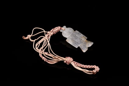 JADE CARVED 'FISH' ORNAMENT