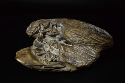 AGARWOOD CARVED FIGURE