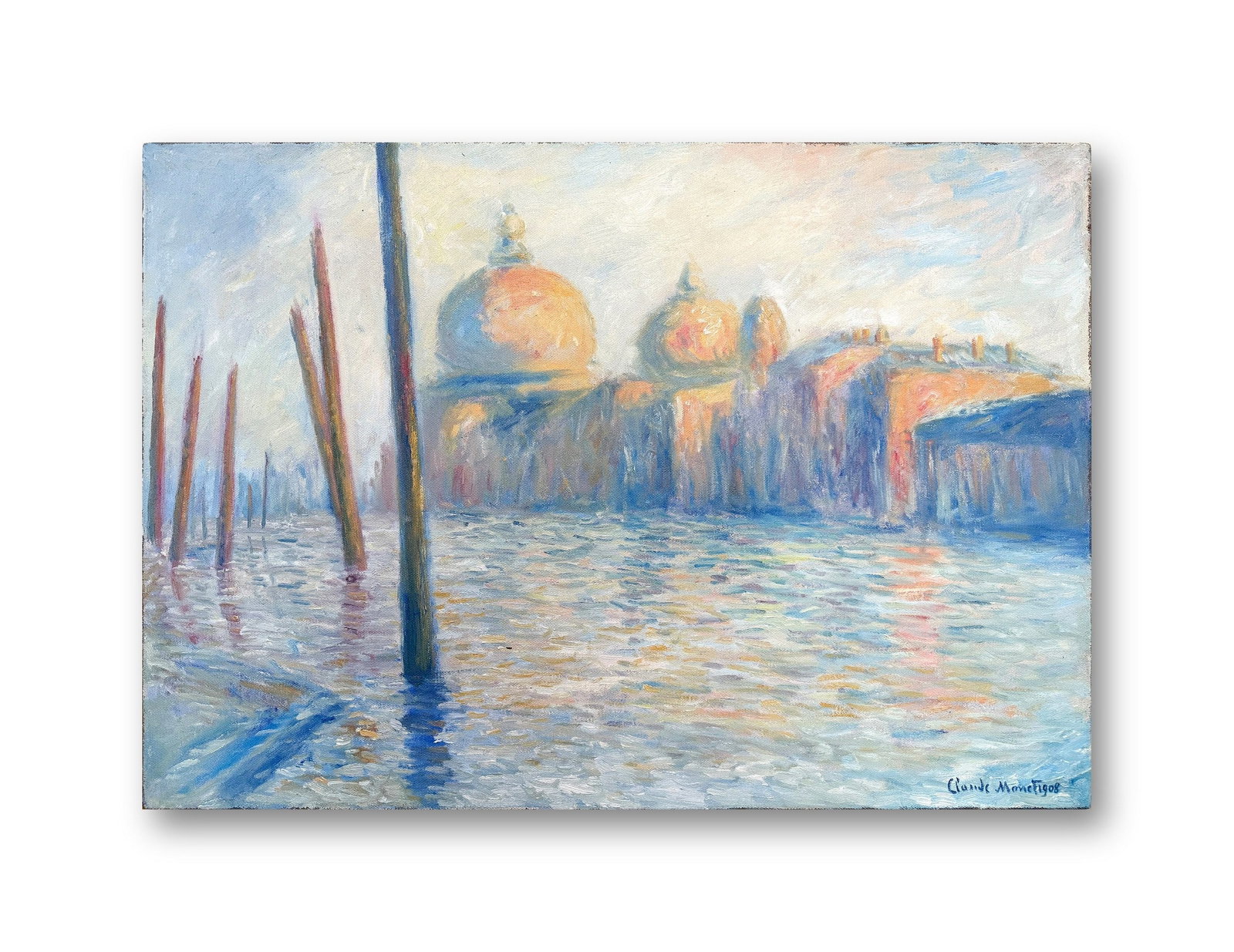 CLAUDE MONET (1840-1926), ATTRIBUTED TO, OIL ON CANVAS: CLAUDE MONET (1840-1926), ATTRIBUTED TO, OIL ON CANVAS CLAUDE MONET (1840-1926), ATTRIBUTED TO, OIL ON CANVAS Image Size: 25 7/16 by 36 3/8 inches (65 by 92.5cm) All measurements are approximate.