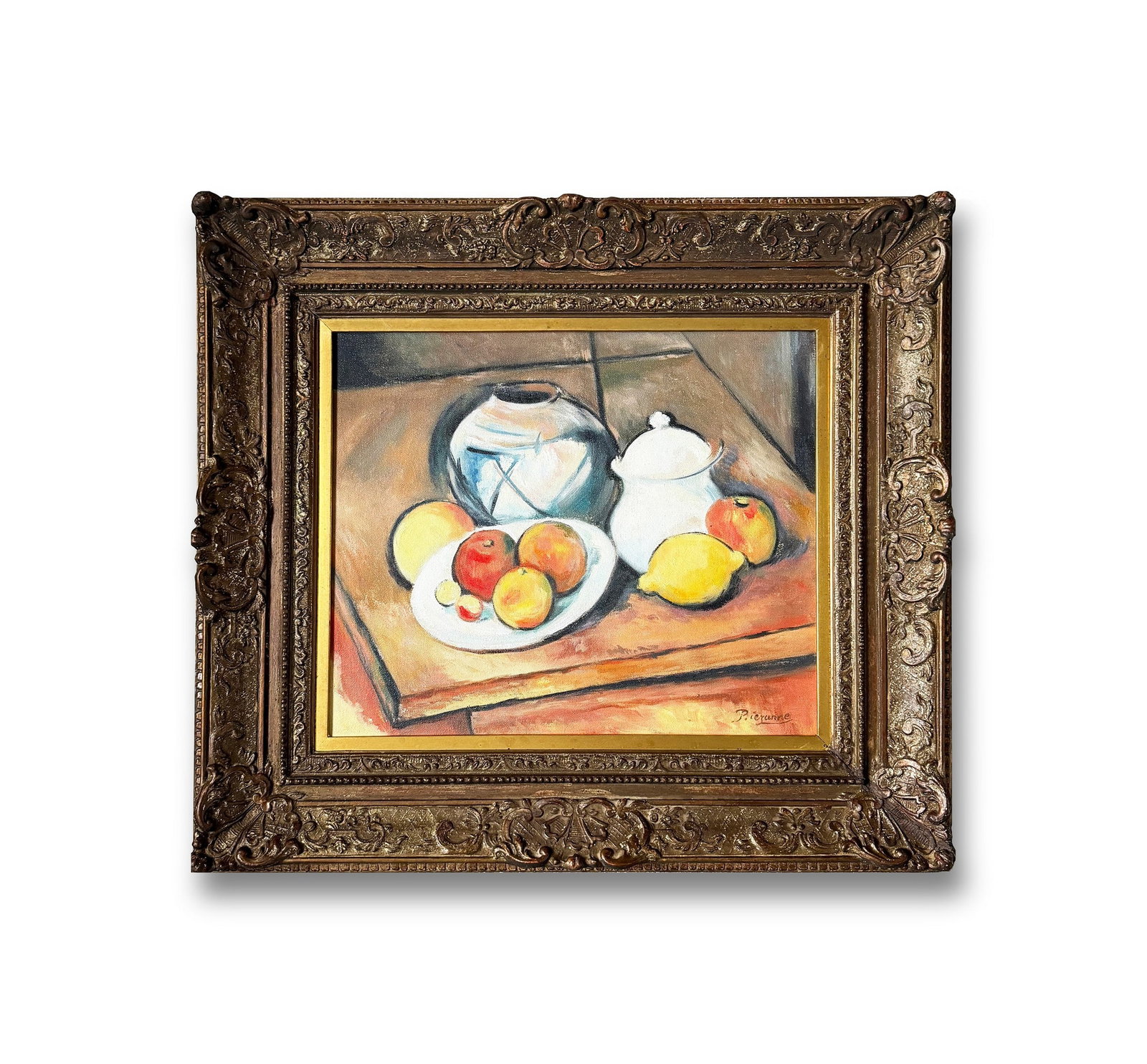 PAUL CEZANNE (1839-1906), ATTRIBUTED TO, OIL ON CANVAS: PAUL CÉZANNE (1839-1906), ATTRIBUTED TO, OIL ON CANVAS PAUL CÉZANNE (1839-1906), ATTRIBUTED TO, OIL ON CANVAS Signed (lower right) Paul Cézanne (1839-1906) stands as a towering figure
