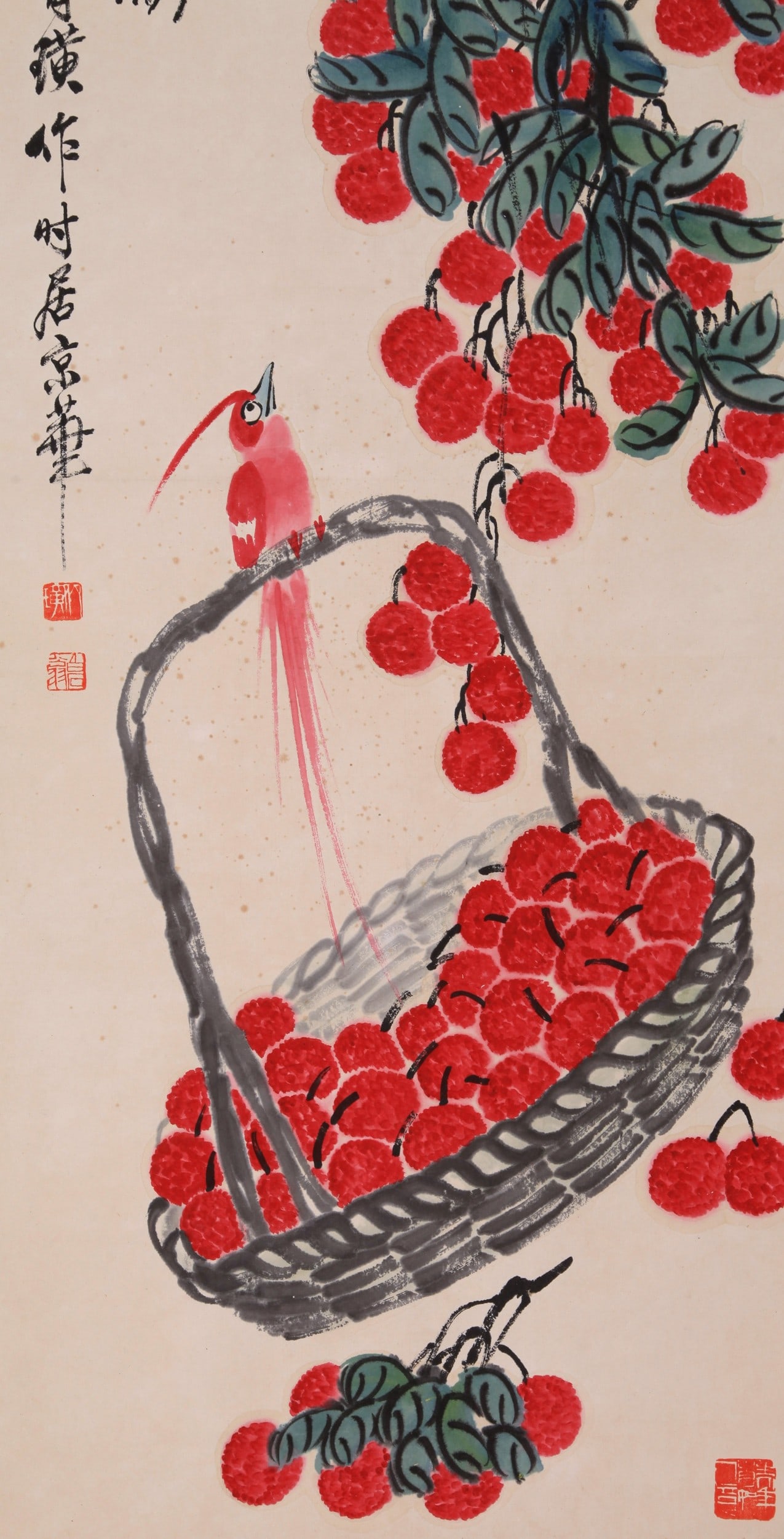 QI BAISHI ATTRIBUTED TO,LYCHEE - 3