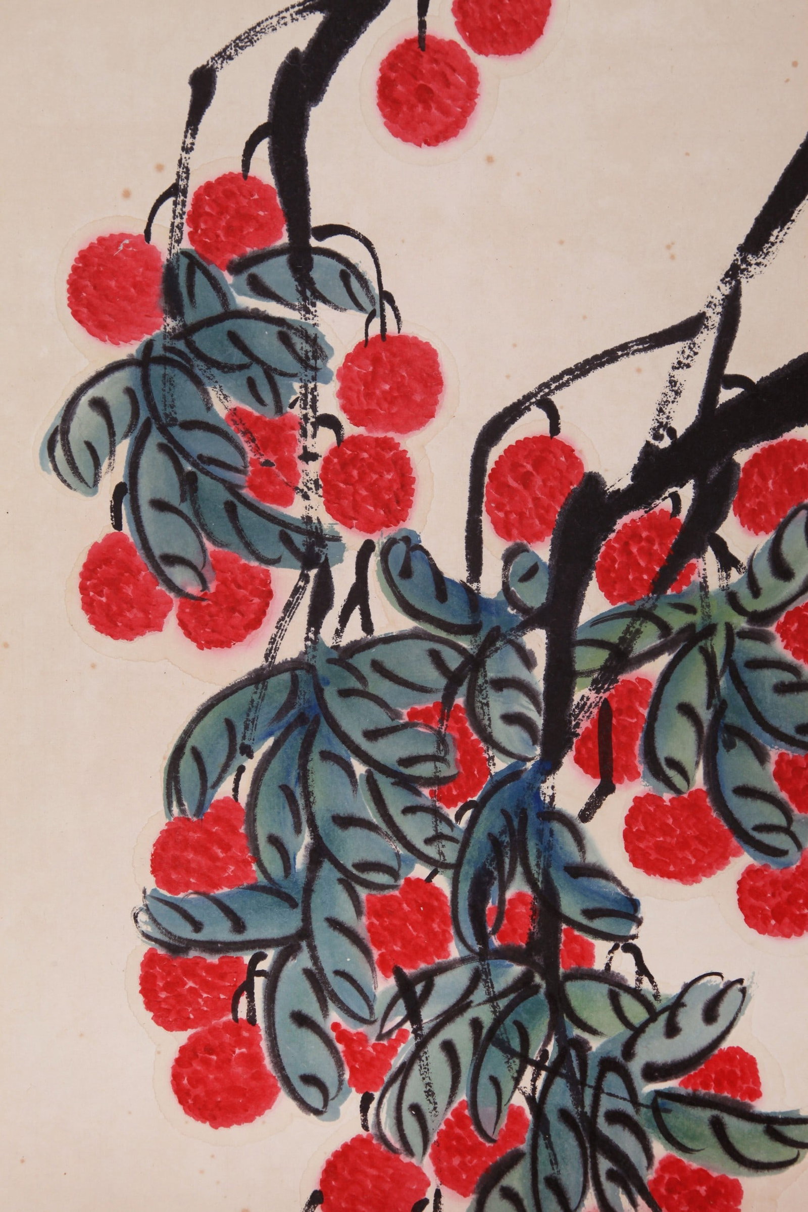 QI BAISHI ATTRIBUTED TO,LYCHEE - 8