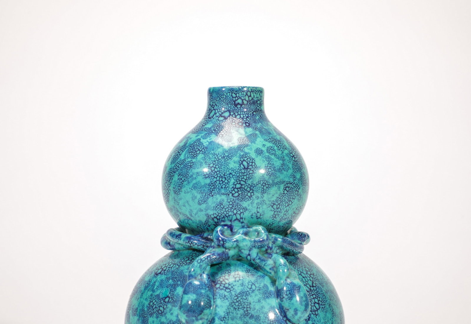 A LUJUN DOUBLE-GOURD VASE - 4