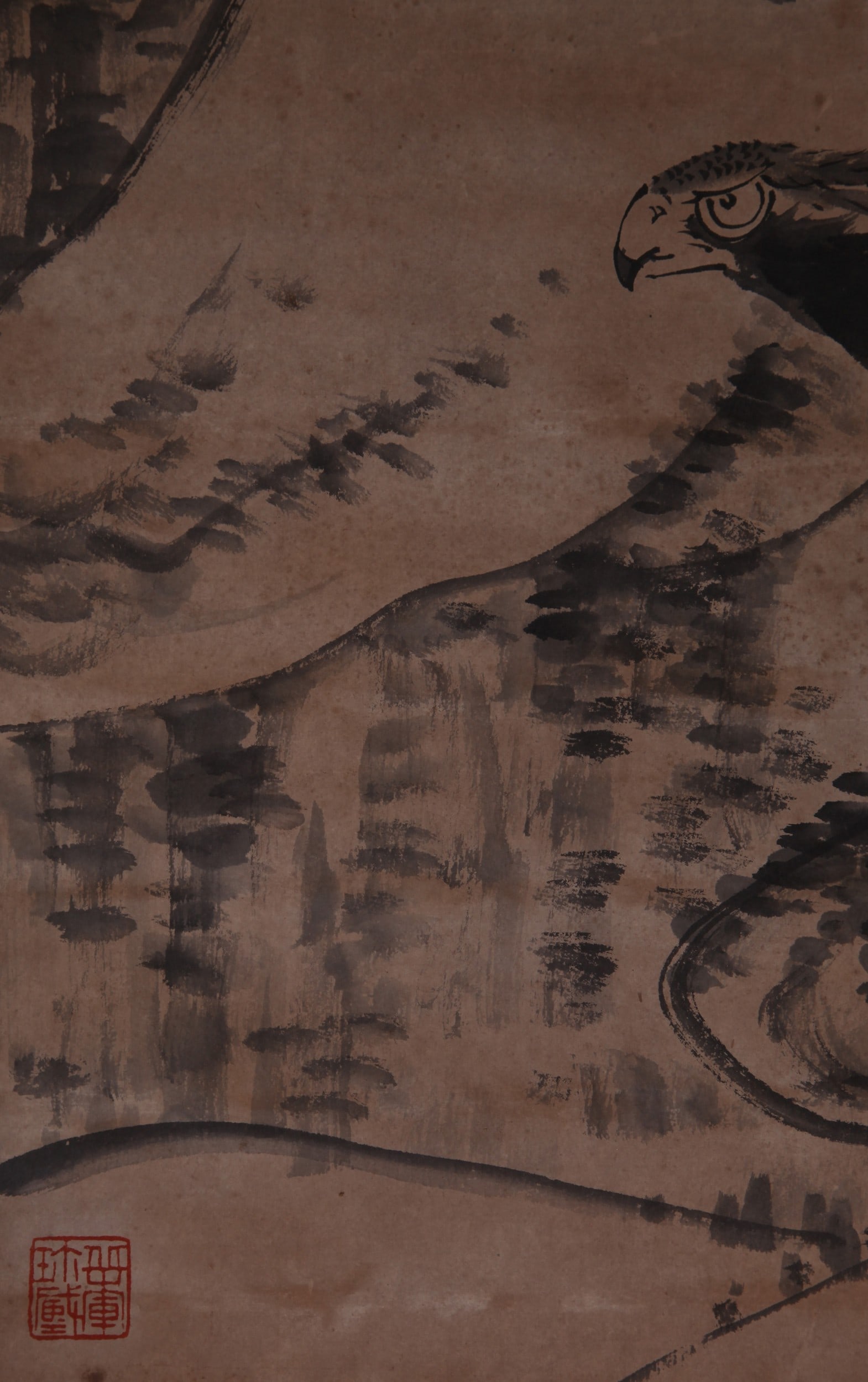 BA DASHANREN ATTRIBUTED TO,EAGLE - 9