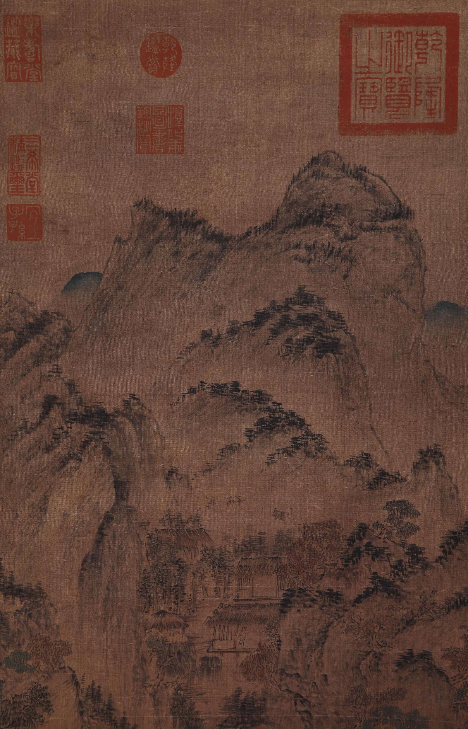 WANG MENG ATTRIBUTED TO,LANDSCAPE - 12