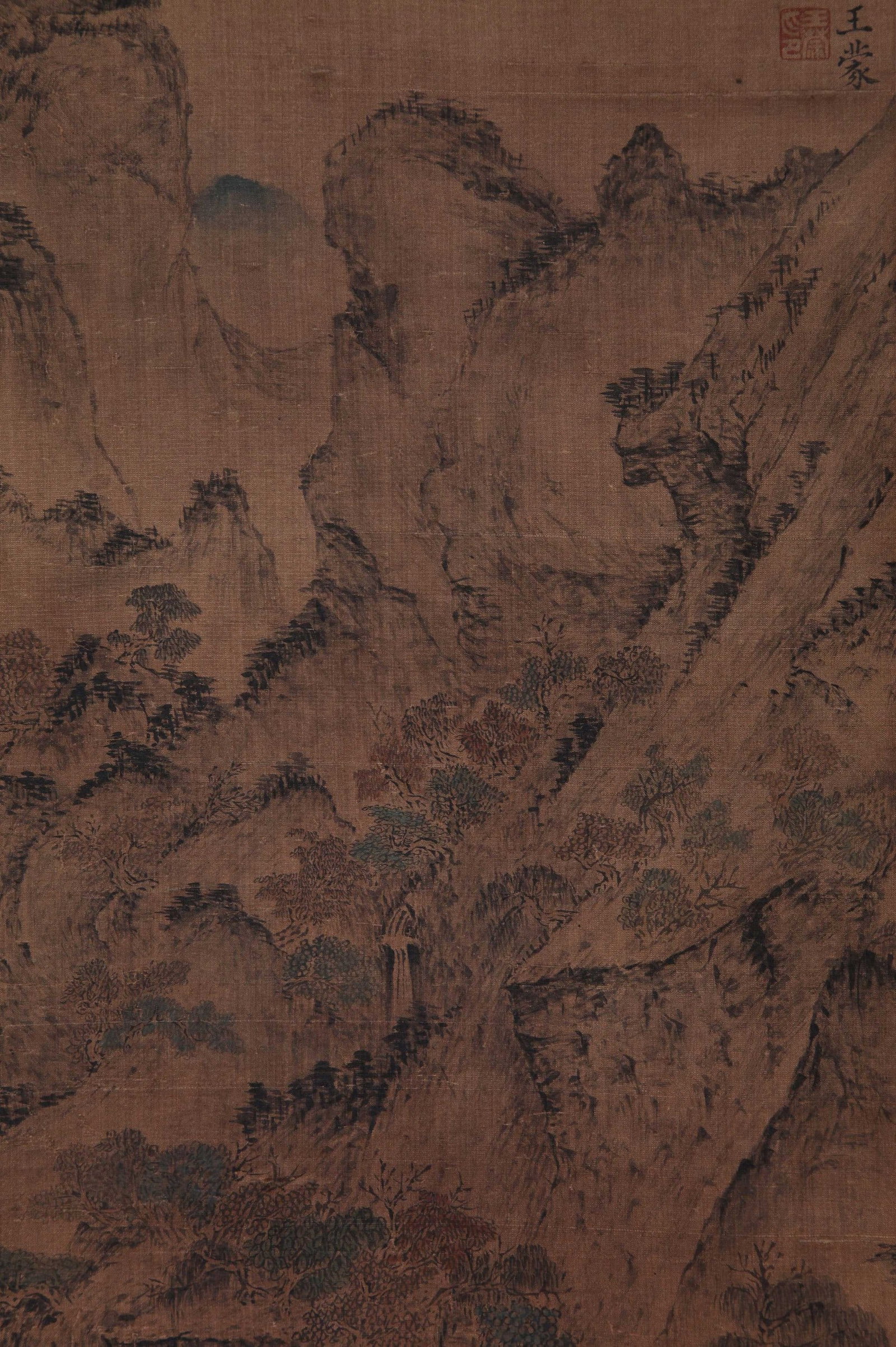 WANG MENG ATTRIBUTED TO,LANDSCAPE - 13