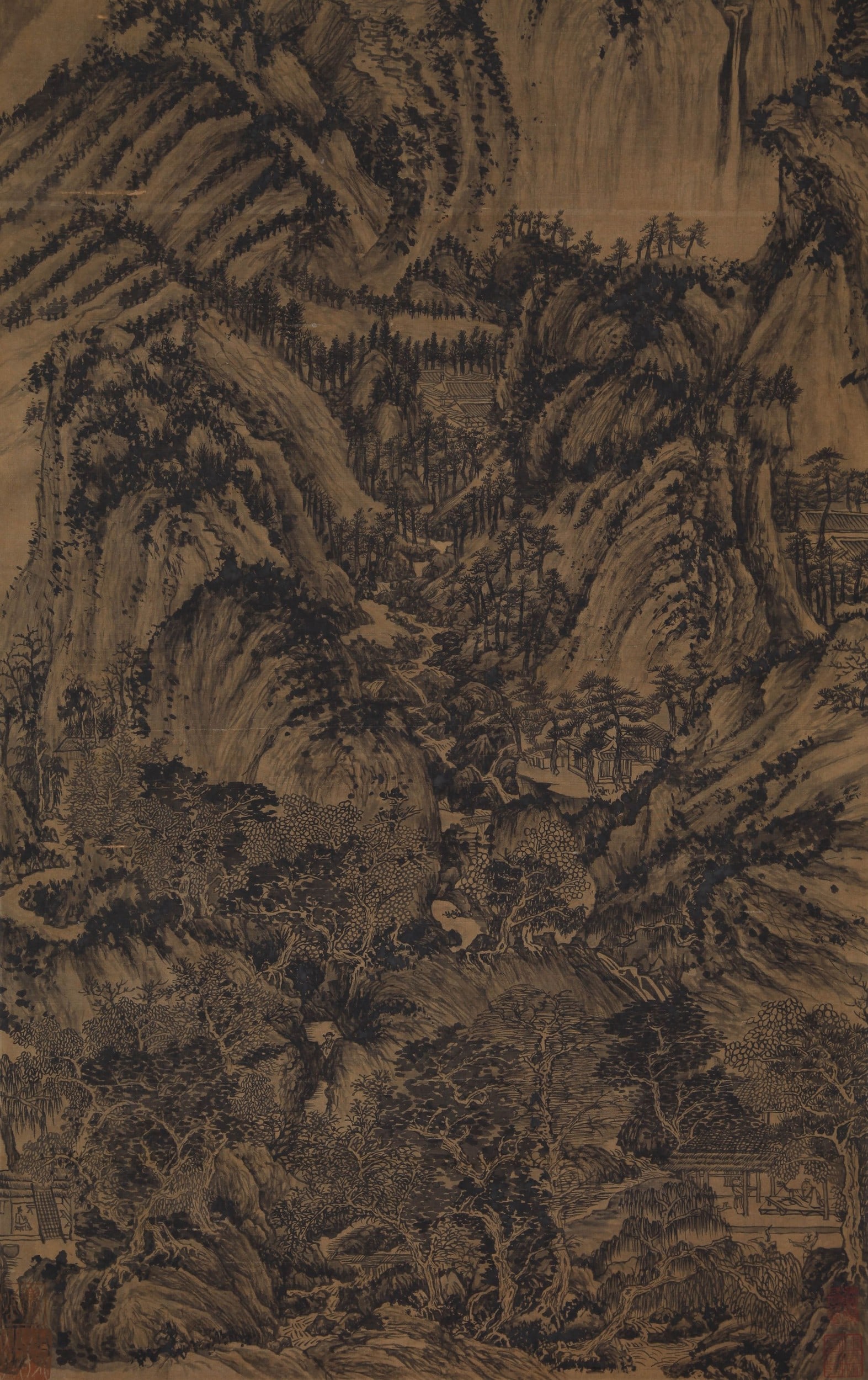 WANG MENG ATTRIBUTED TO,LANDSCAPE - 3