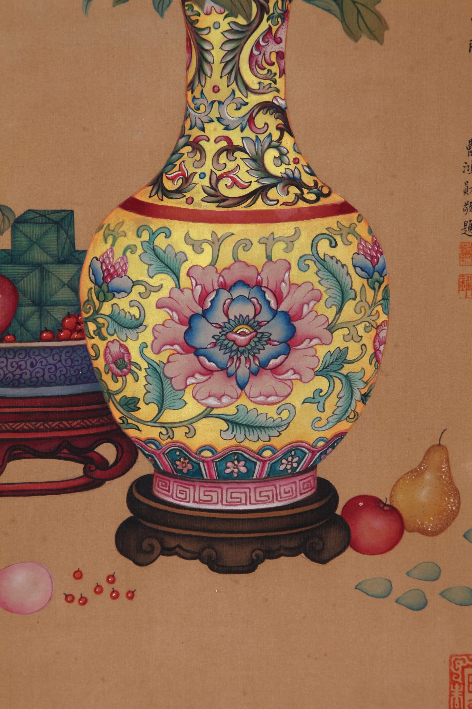 CI XI ATTRIBUTED TO,FLOWER - 8