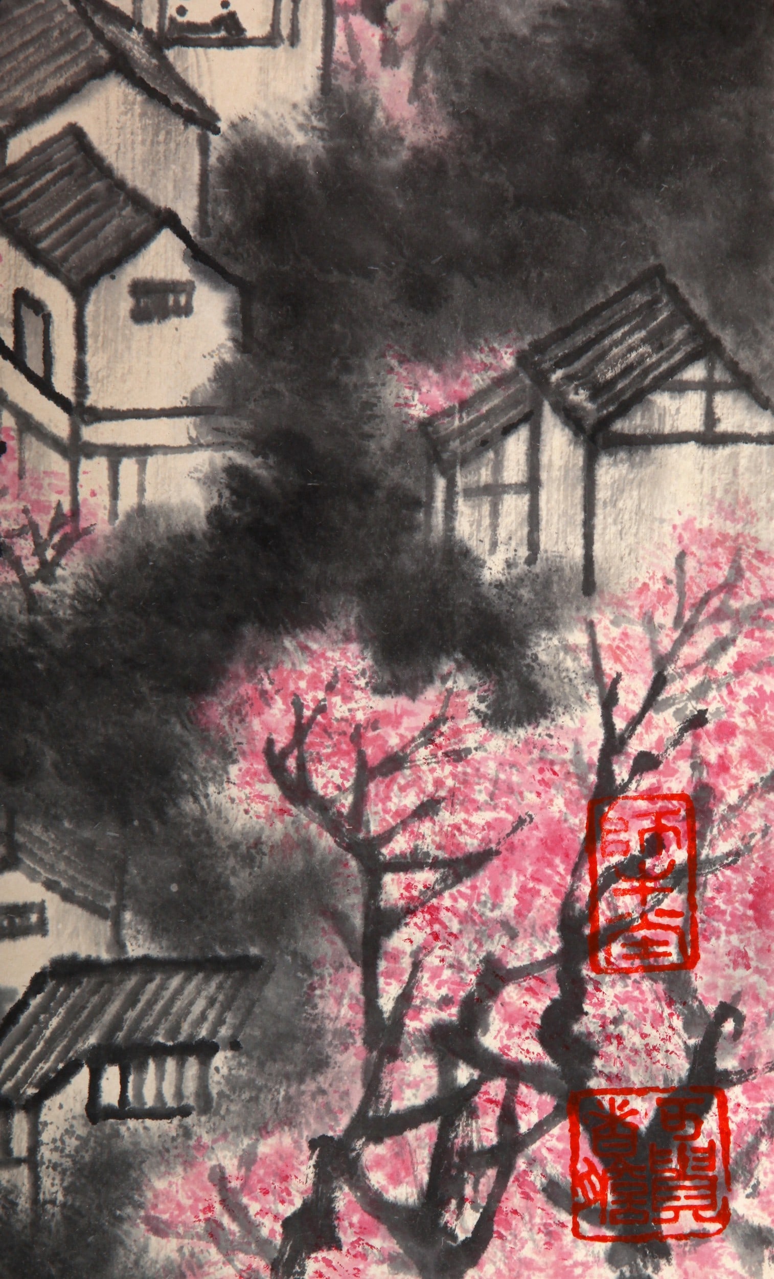 LI KERAN ATTRIBUTED TO,LANDSCAPE - 9