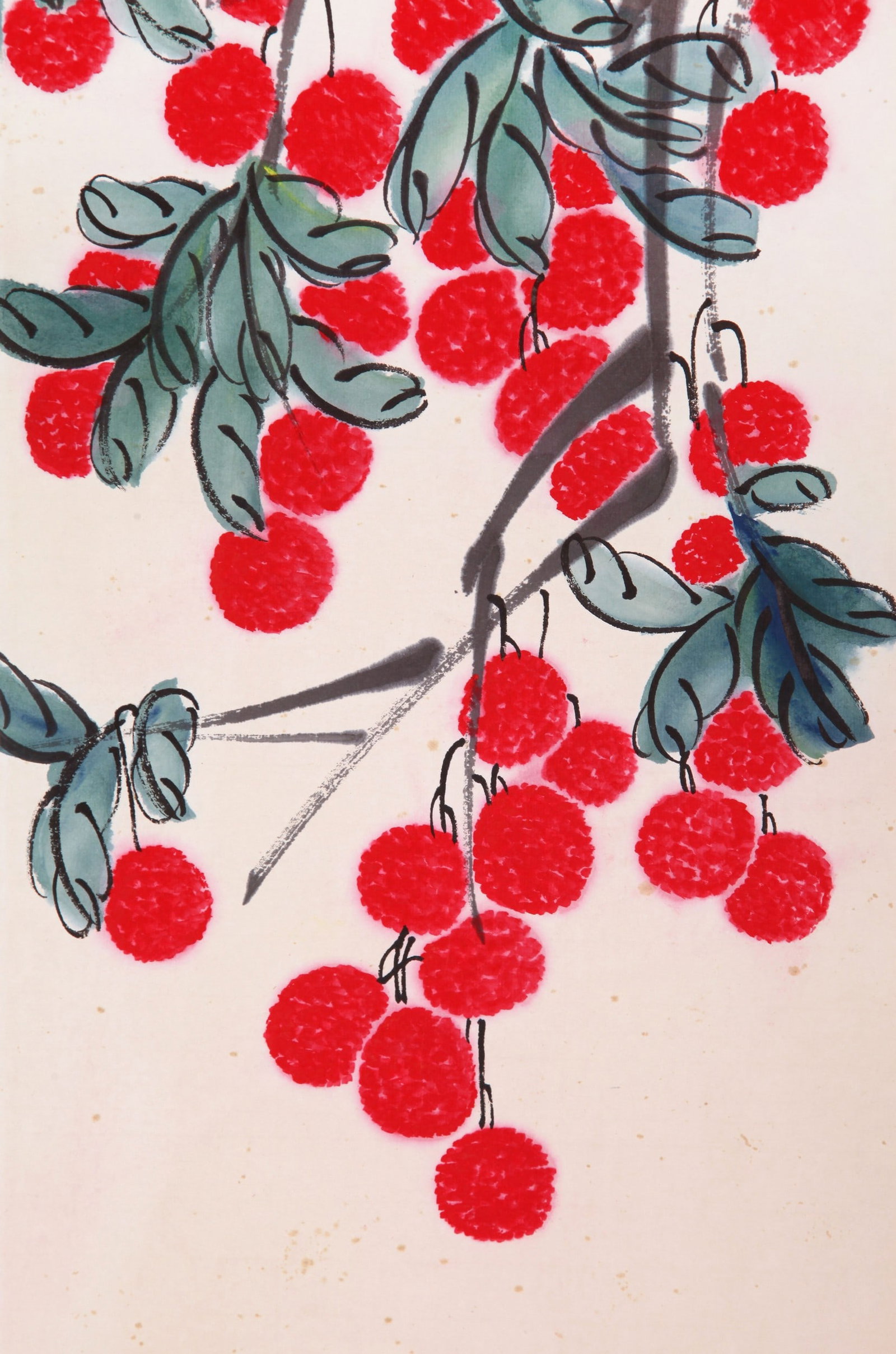 QI BAISHI ATTRIBUTED TO,LYCHEE - 9