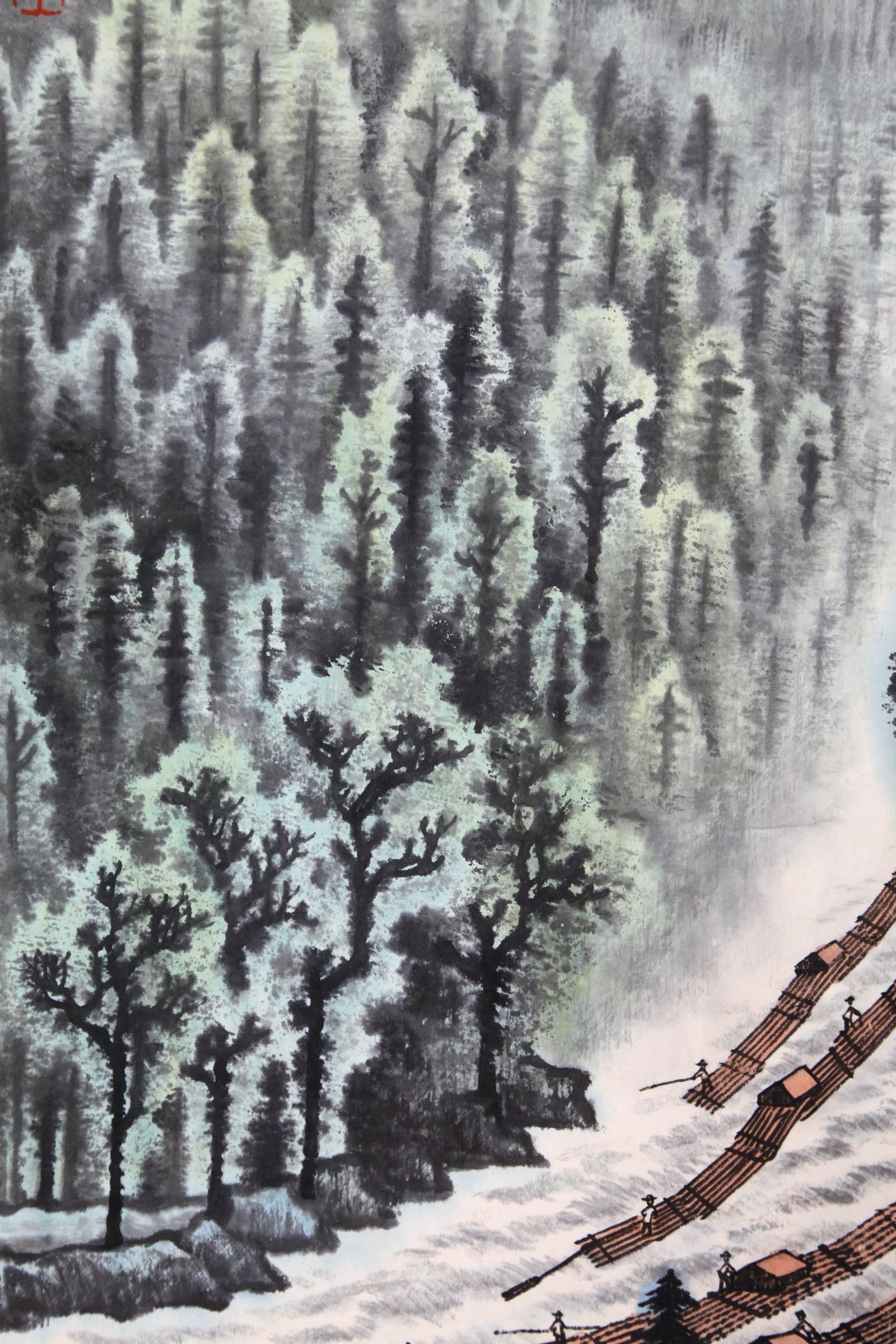 LI KERAN ATTRIBUTED TO,LANDSCAPE - 6