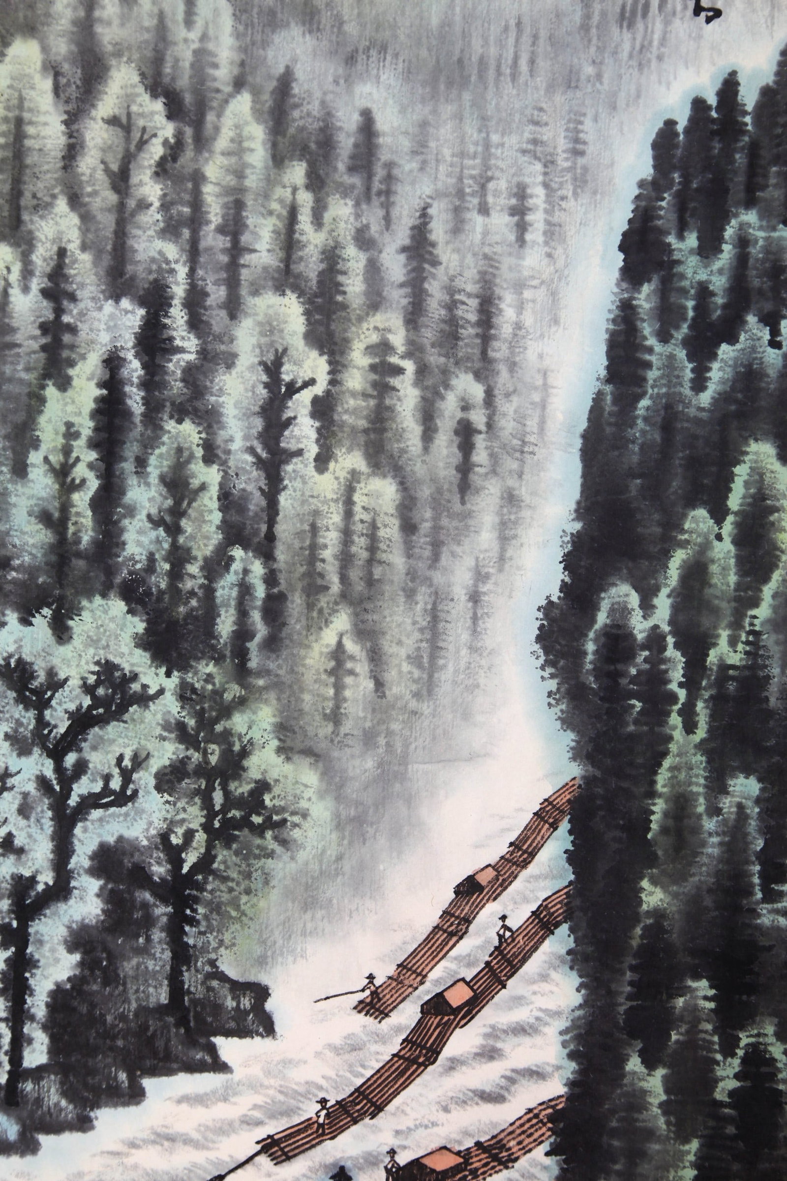LI KERAN ATTRIBUTED TO,LANDSCAPE - 7