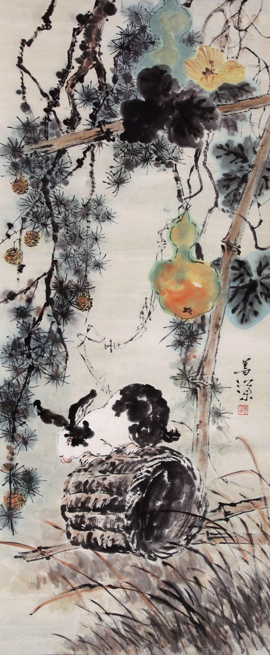 YANG SHANSHEN ATTRIBUTED TO,RABBIT - 2