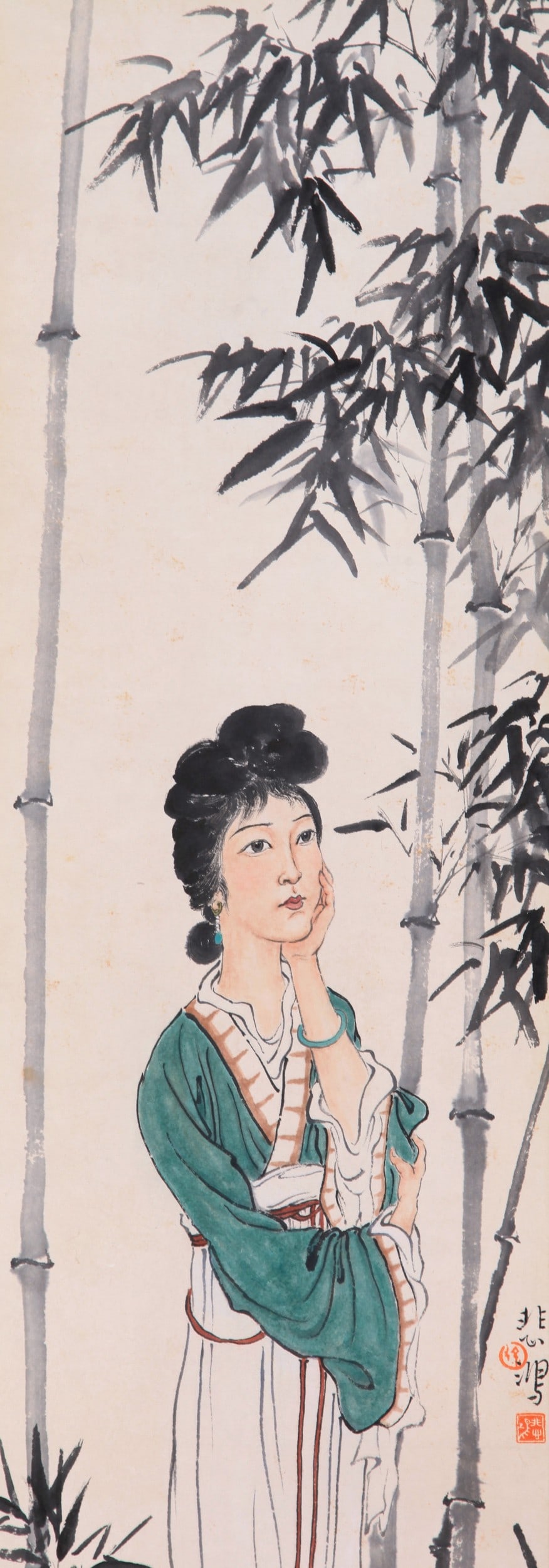 XU BEIHONG ATTRIBUTED TO,LADY - 4