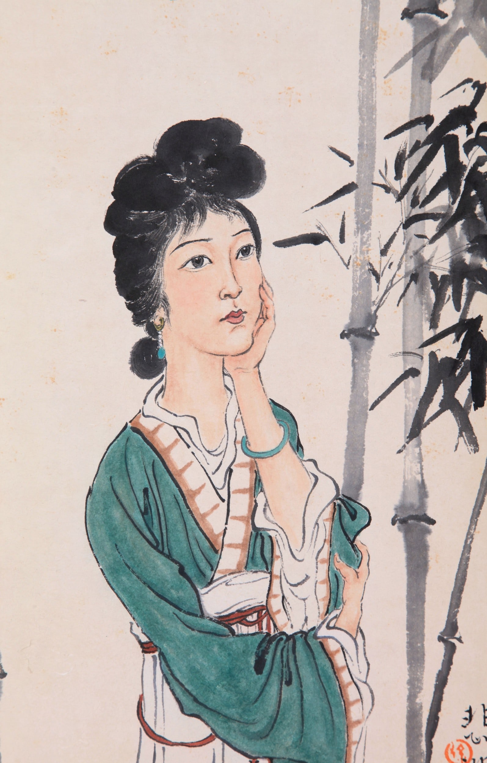 XU BEIHONG ATTRIBUTED TO,LADY - 5