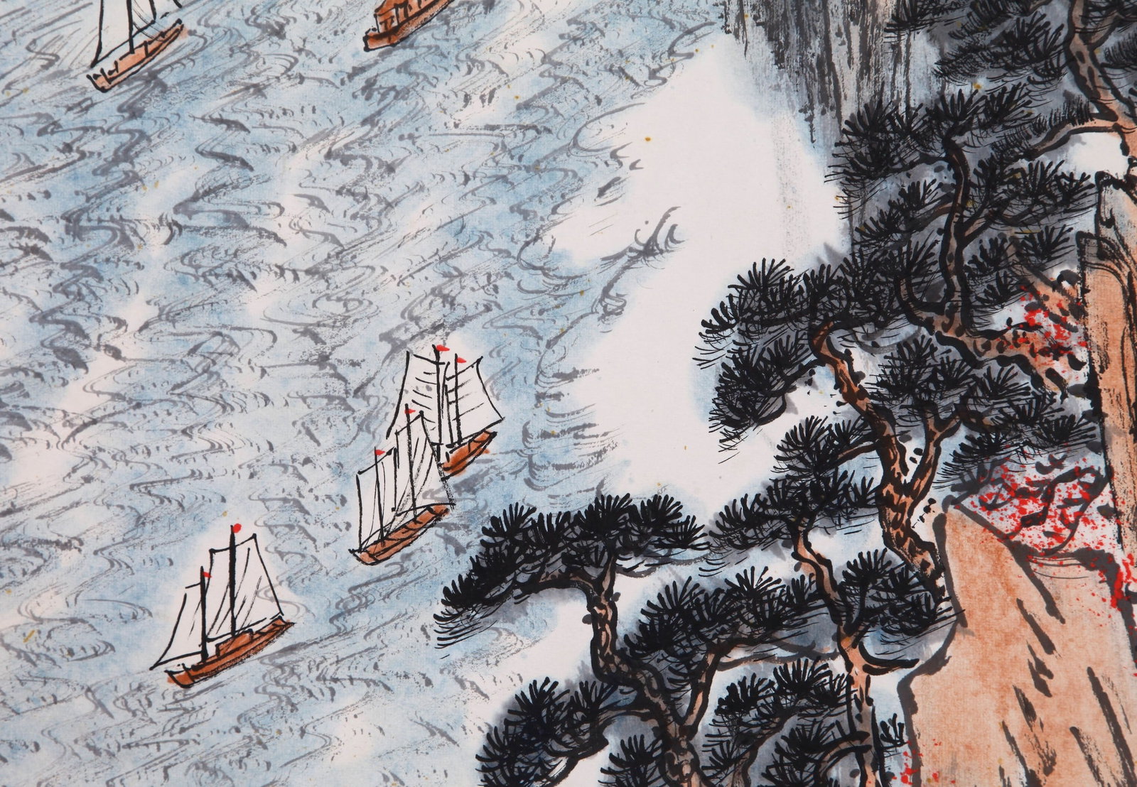 LU YANSHAO ATTRIBUTED TO,LANDSCAPE - 8