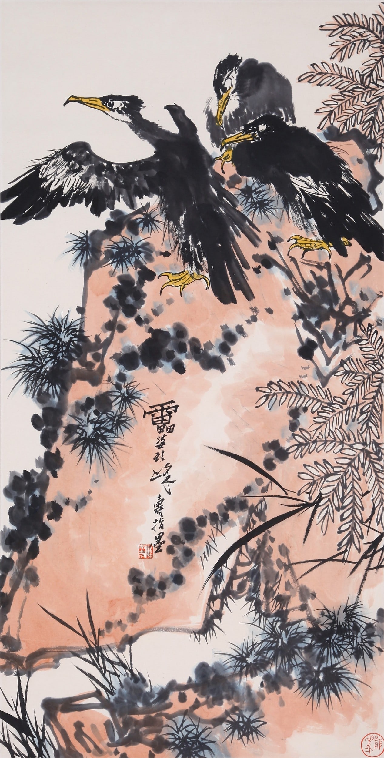 PAN TIANSHOU ATTRIBUTED TO,EAGLE - 2