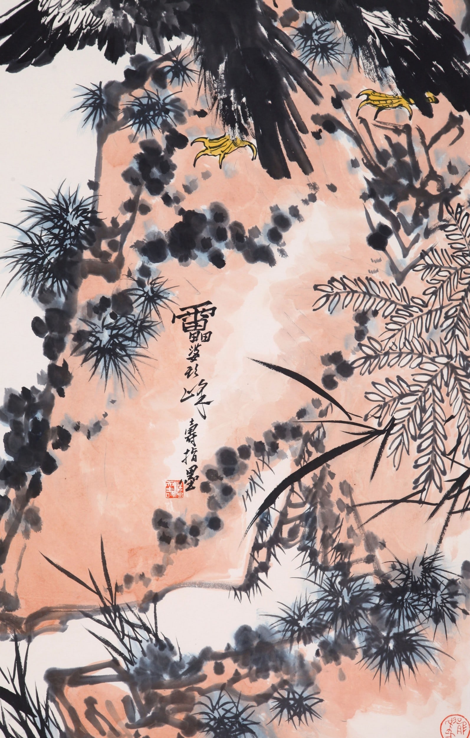 PAN TIANSHOU ATTRIBUTED TO,EAGLE - 4