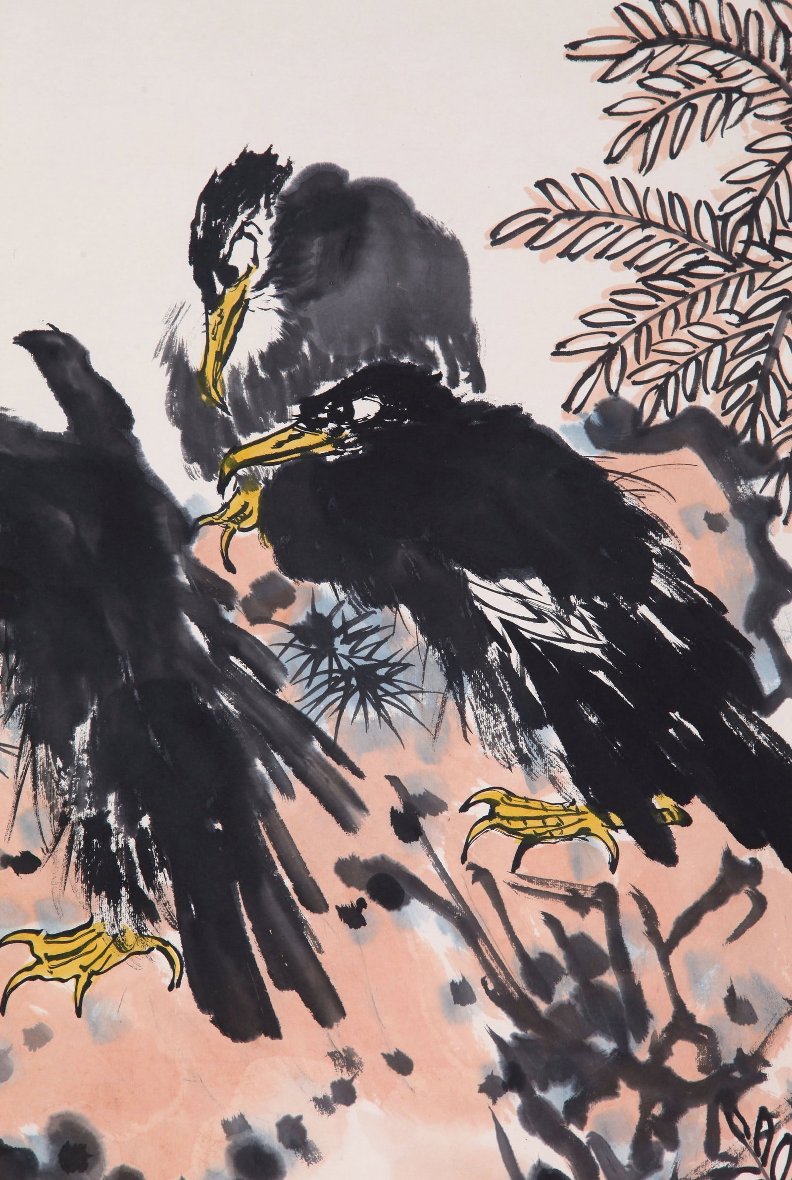 PAN TIANSHOU ATTRIBUTED TO,EAGLE - 5