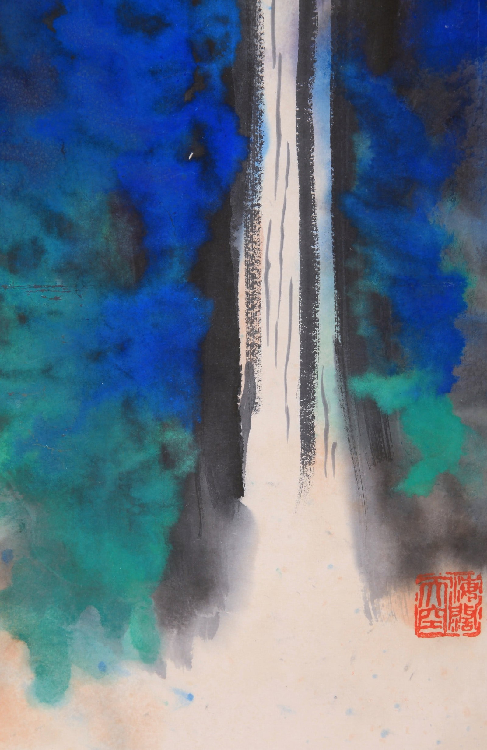 LIU HAISU ATTRIBUTED TO,LANDSCAPE - 8