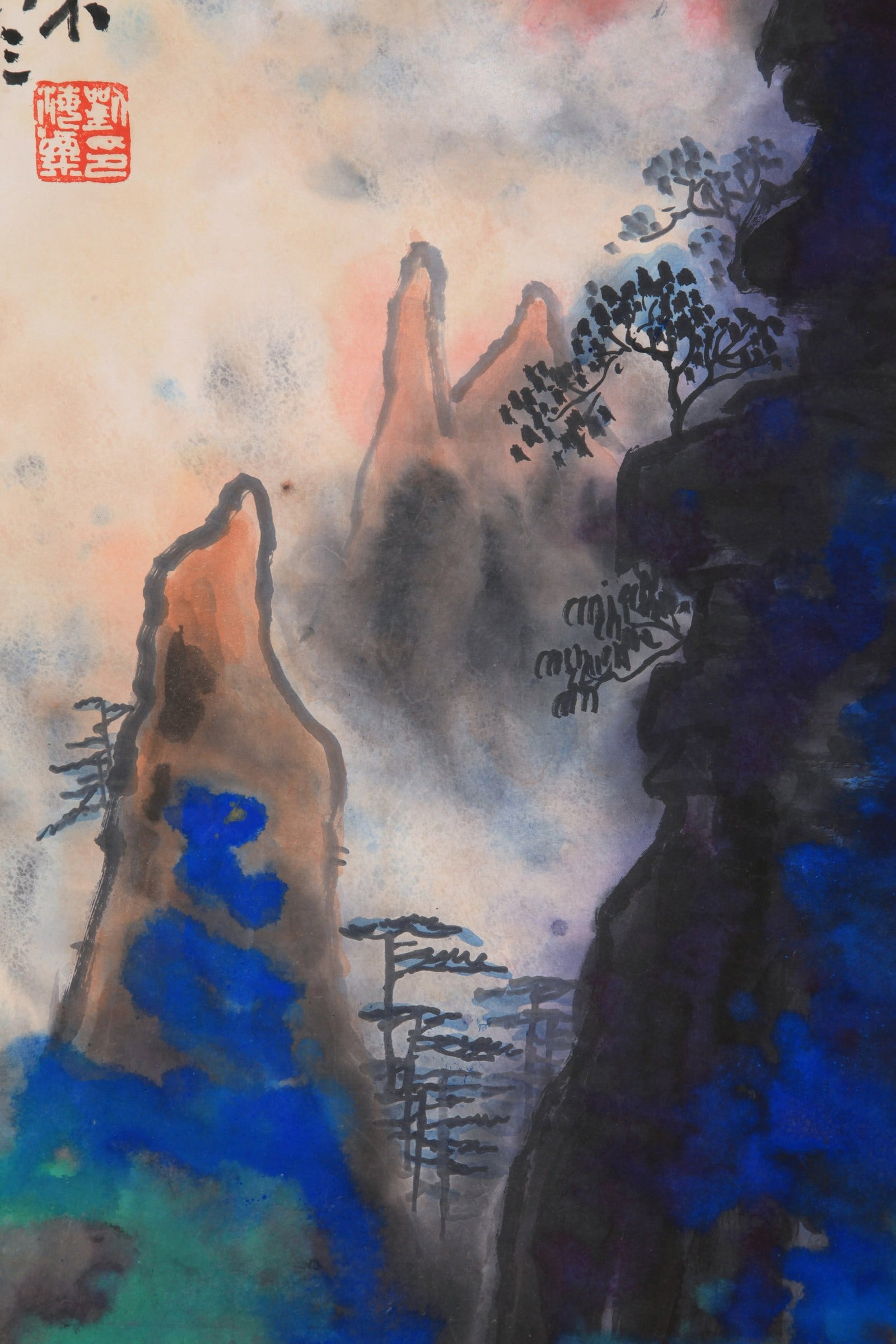 LIU HAISU ATTRIBUTED TO,LANDSCAPE - 9