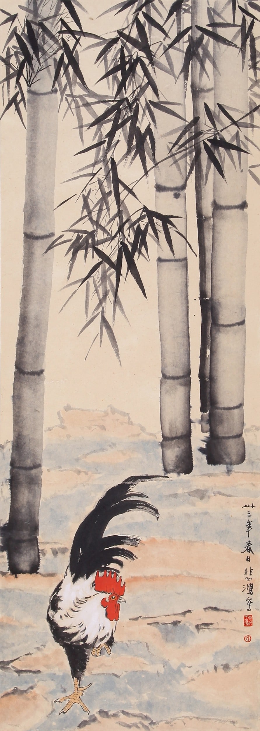 XU BEIHONG ATTRIBUTED TO,ROOSTER - 10