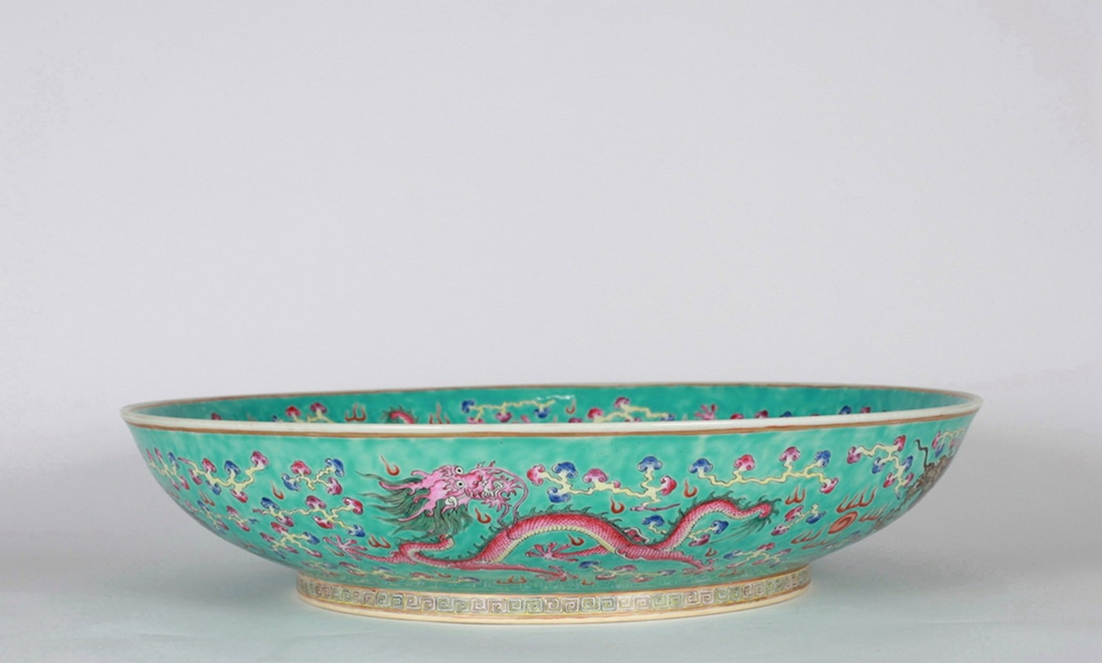 DRAGON PATTERNED LARGE PLATE - 9