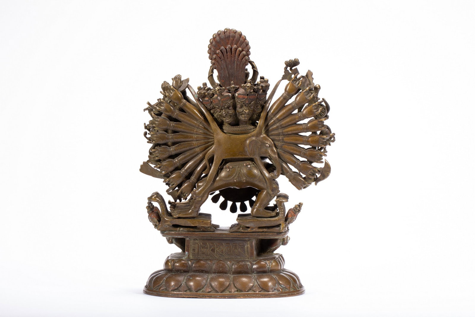 A BRONZE BUDDHA - 10