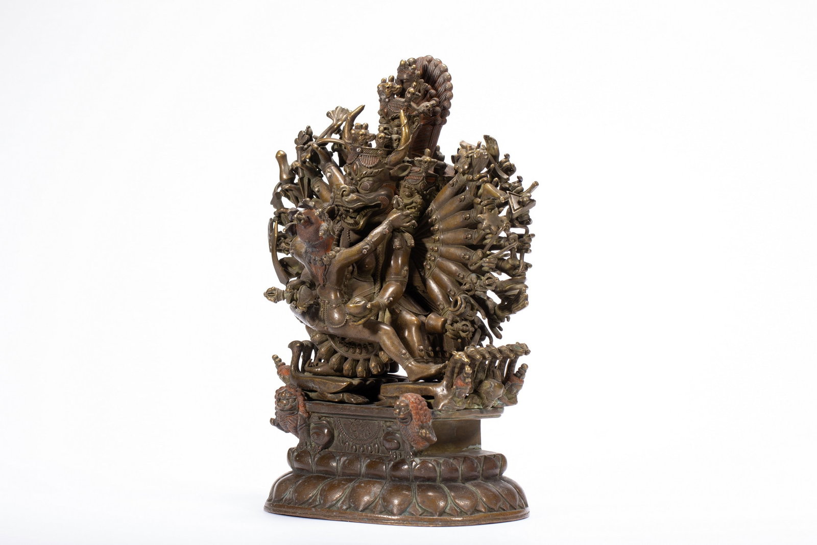 A BRONZE BUDDHA - 4