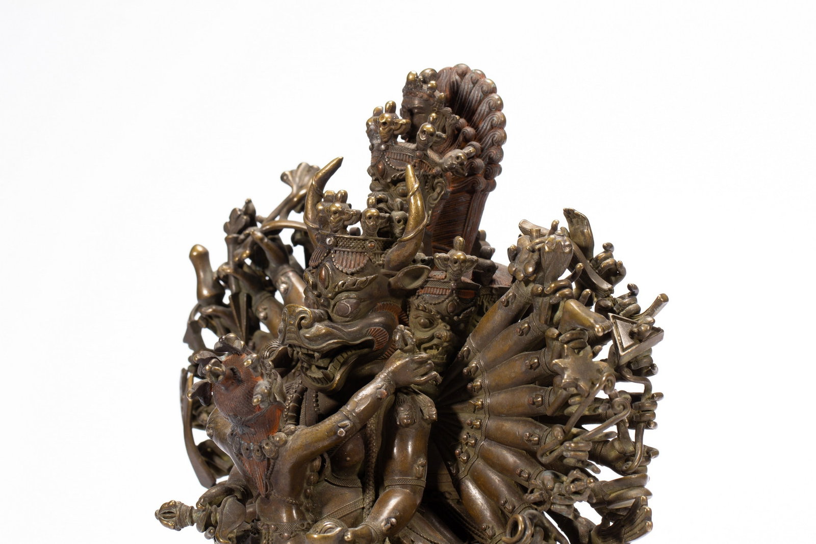A BRONZE BUDDHA - 5