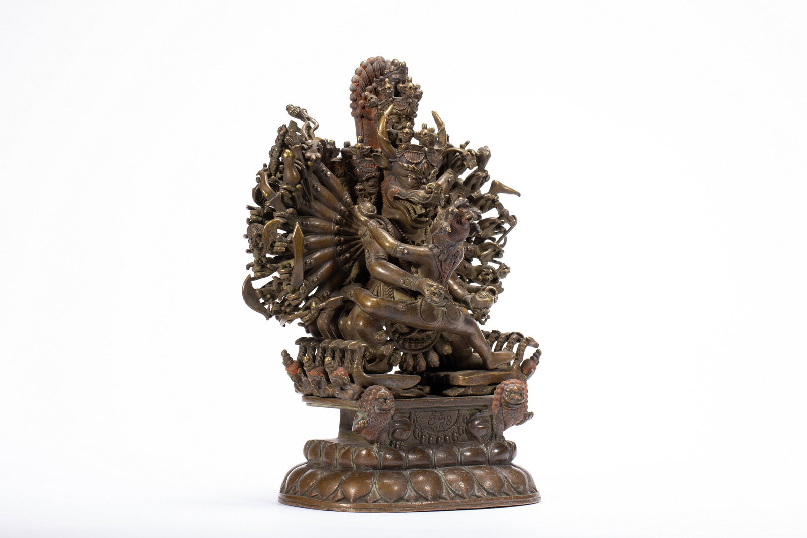 A BRONZE BUDDHA - 7