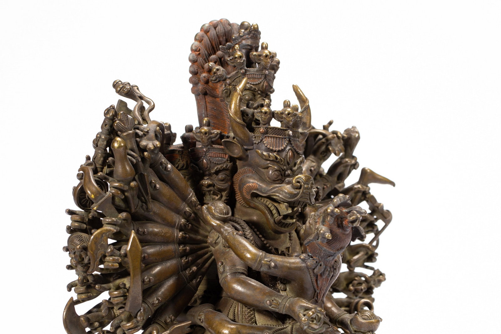 A BRONZE BUDDHA - 8