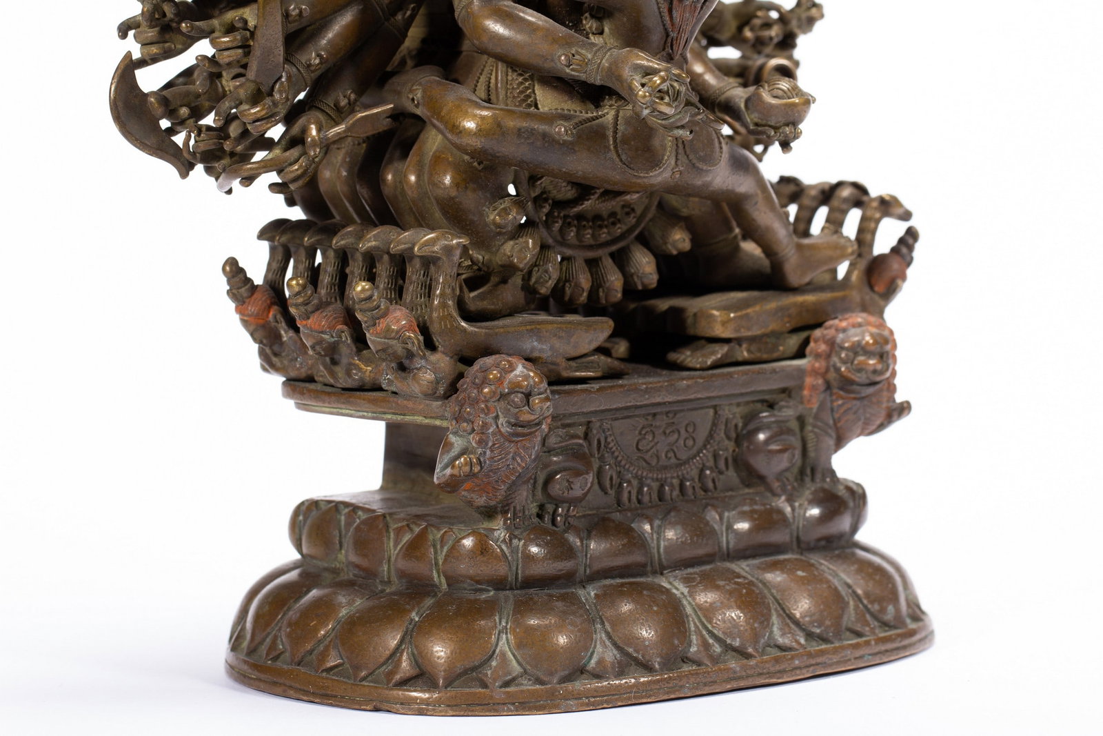 A BRONZE BUDDHA - 9