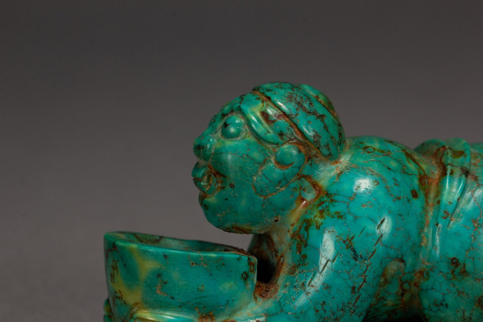 A TURQUOISE FIGURE - 2