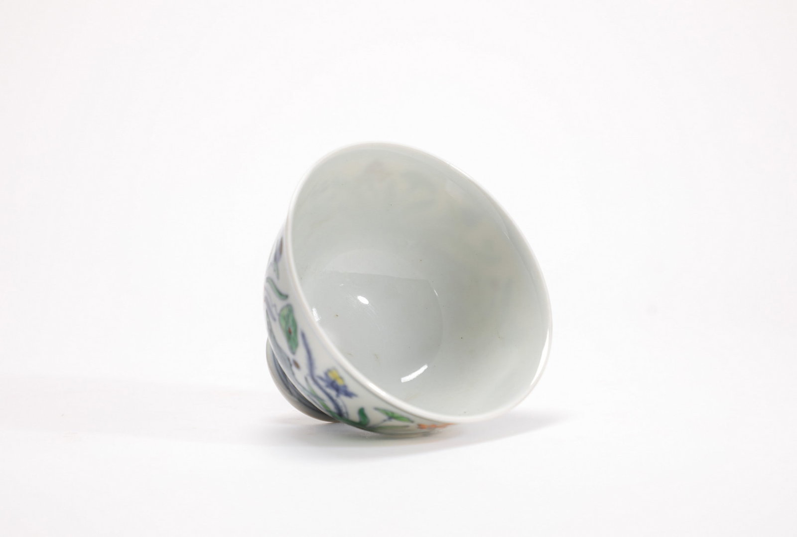 A DOUCAI FISH CUP - 5