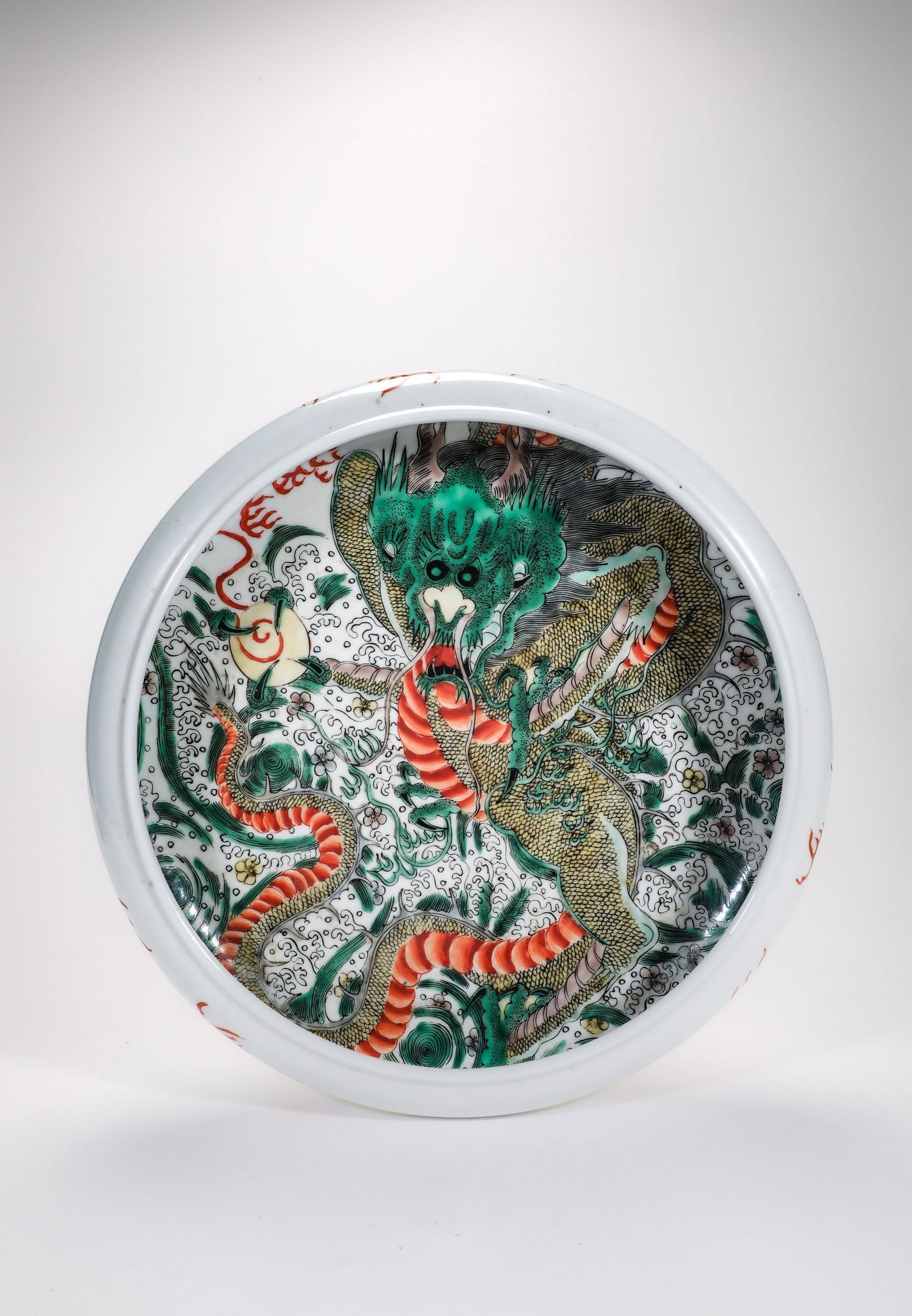 A WUCAI DRAGON BRUSH WASHER (1 of 5)