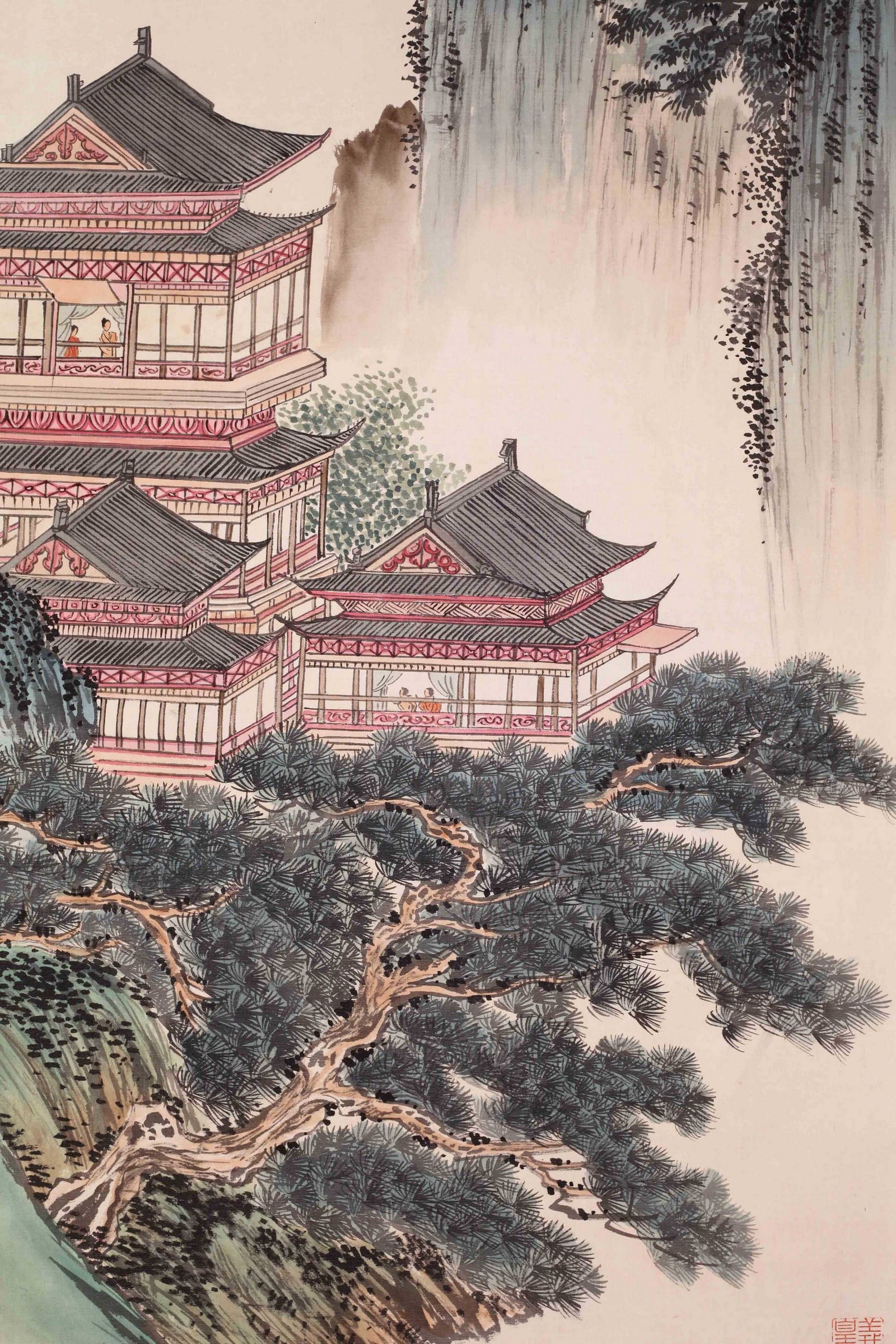 PU RU ATTRIBUTED TO,LANDSCAPE - 3