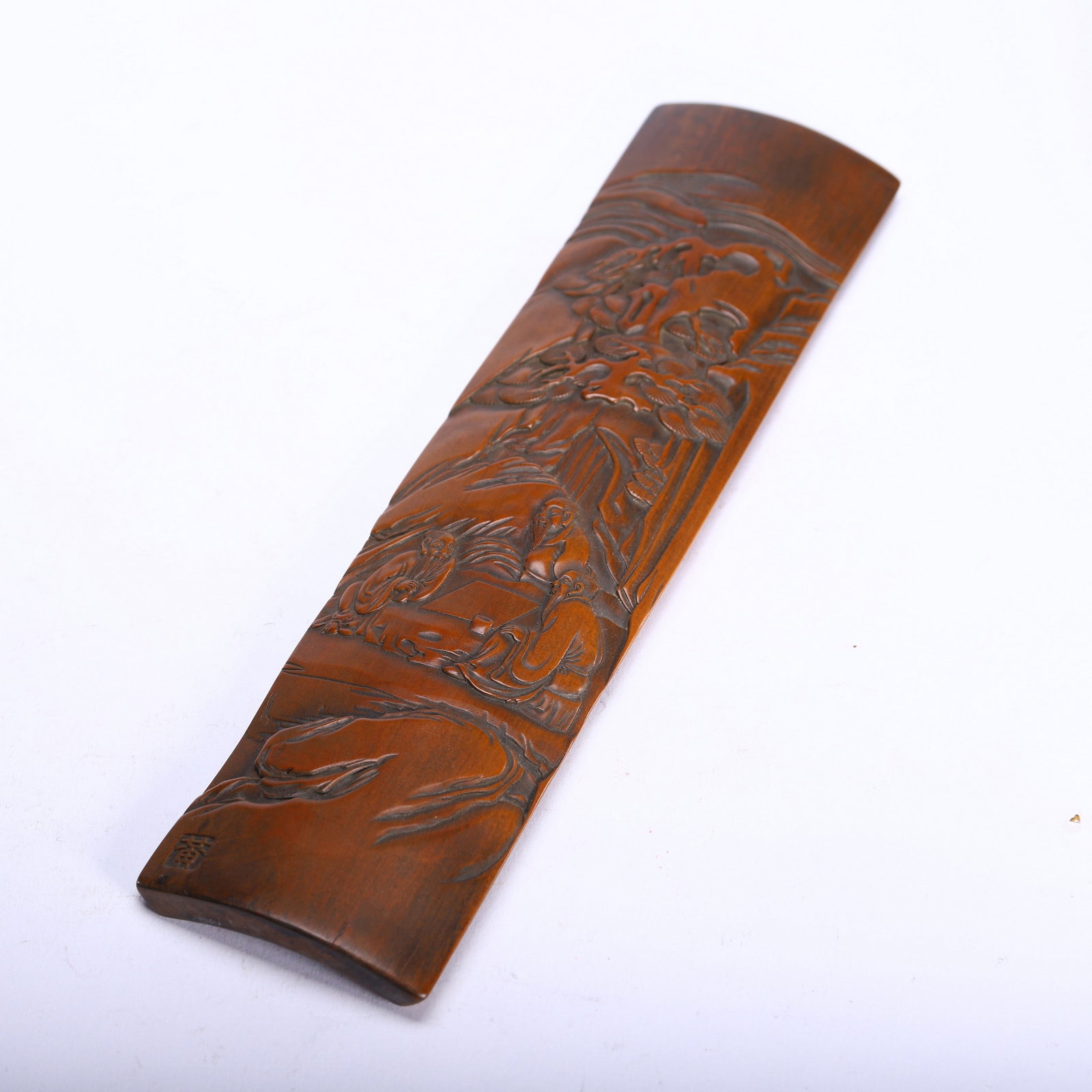 A BAMBOO ARM REST - 9