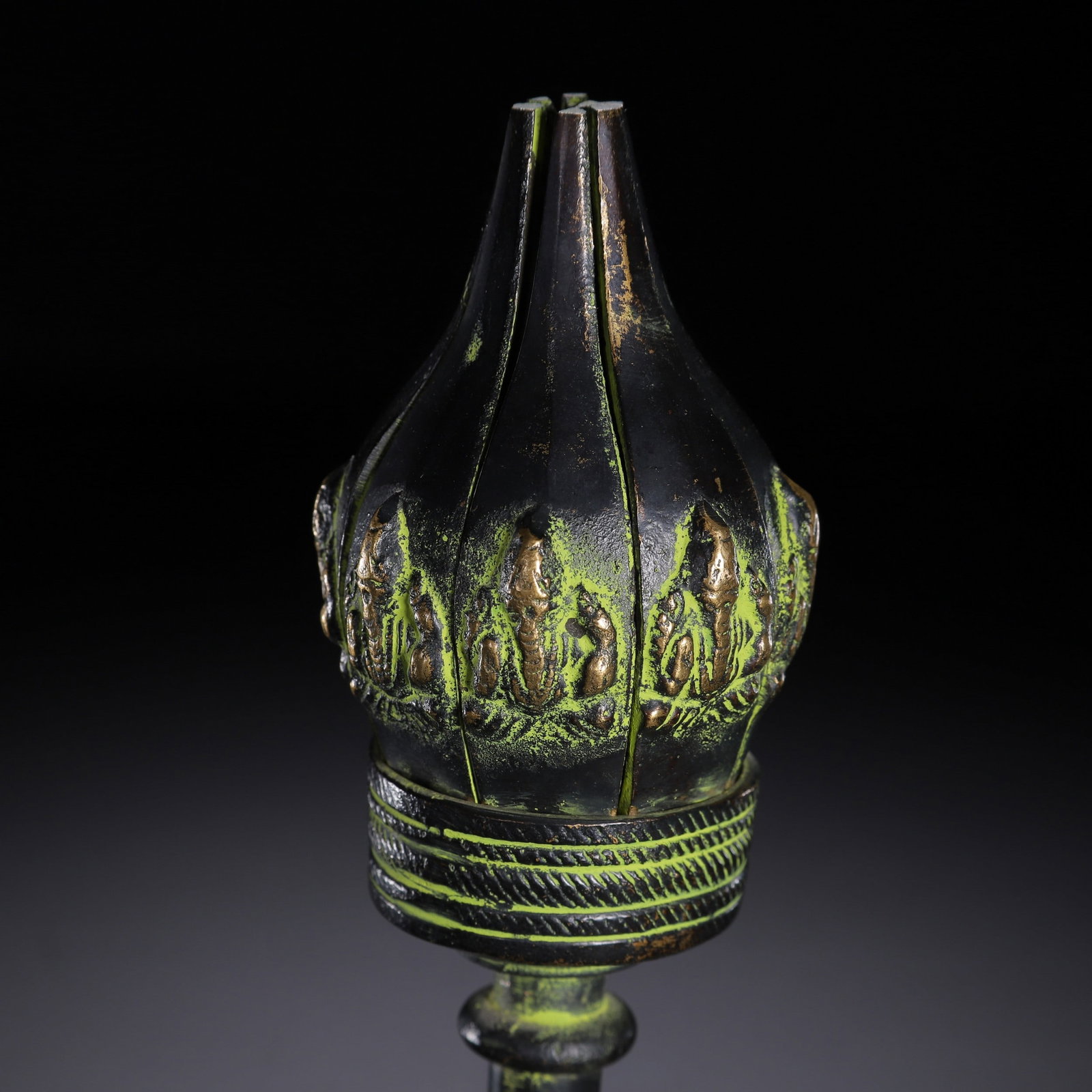TIBETAN CANDLESTICK - 2
