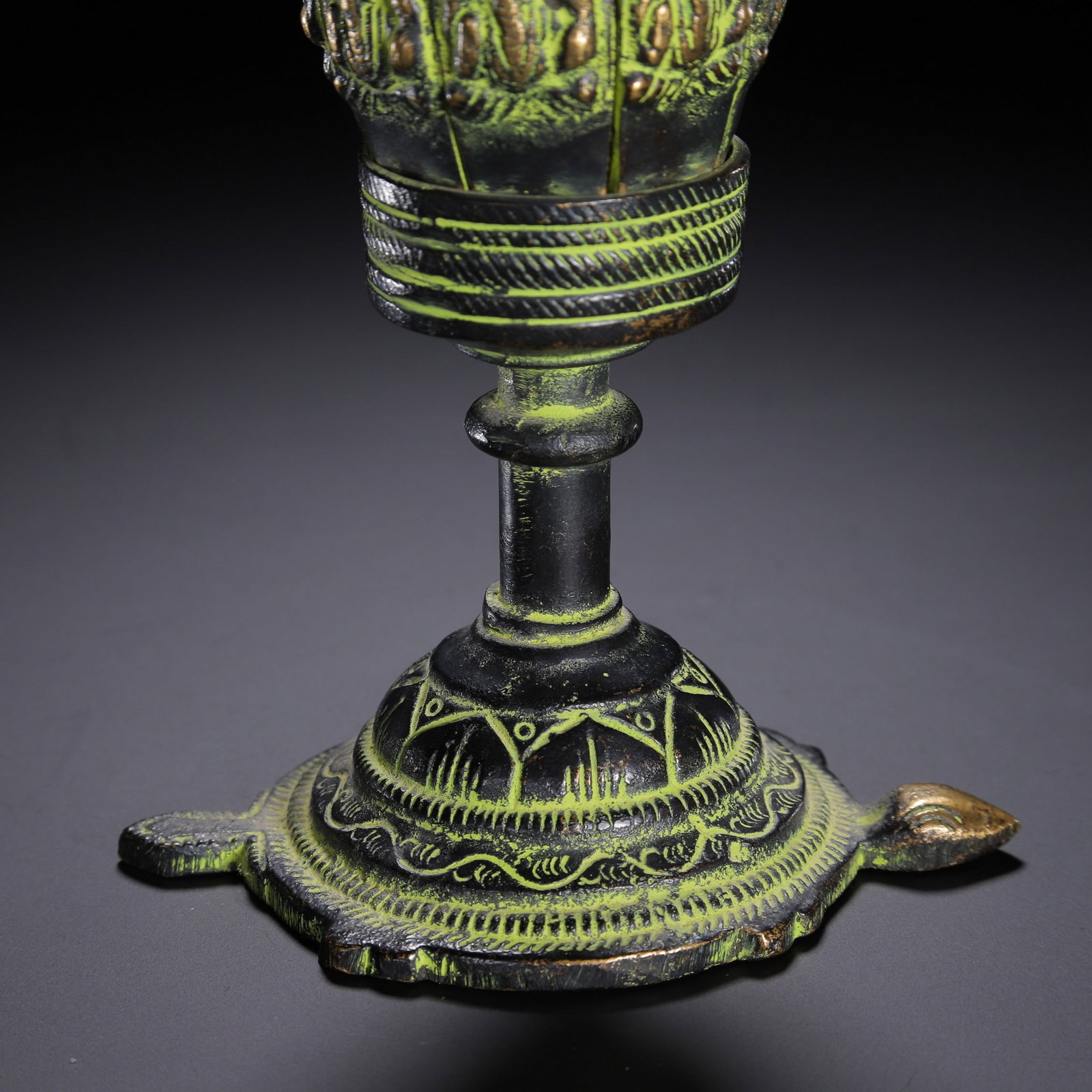 TIBETAN CANDLESTICK - 3
