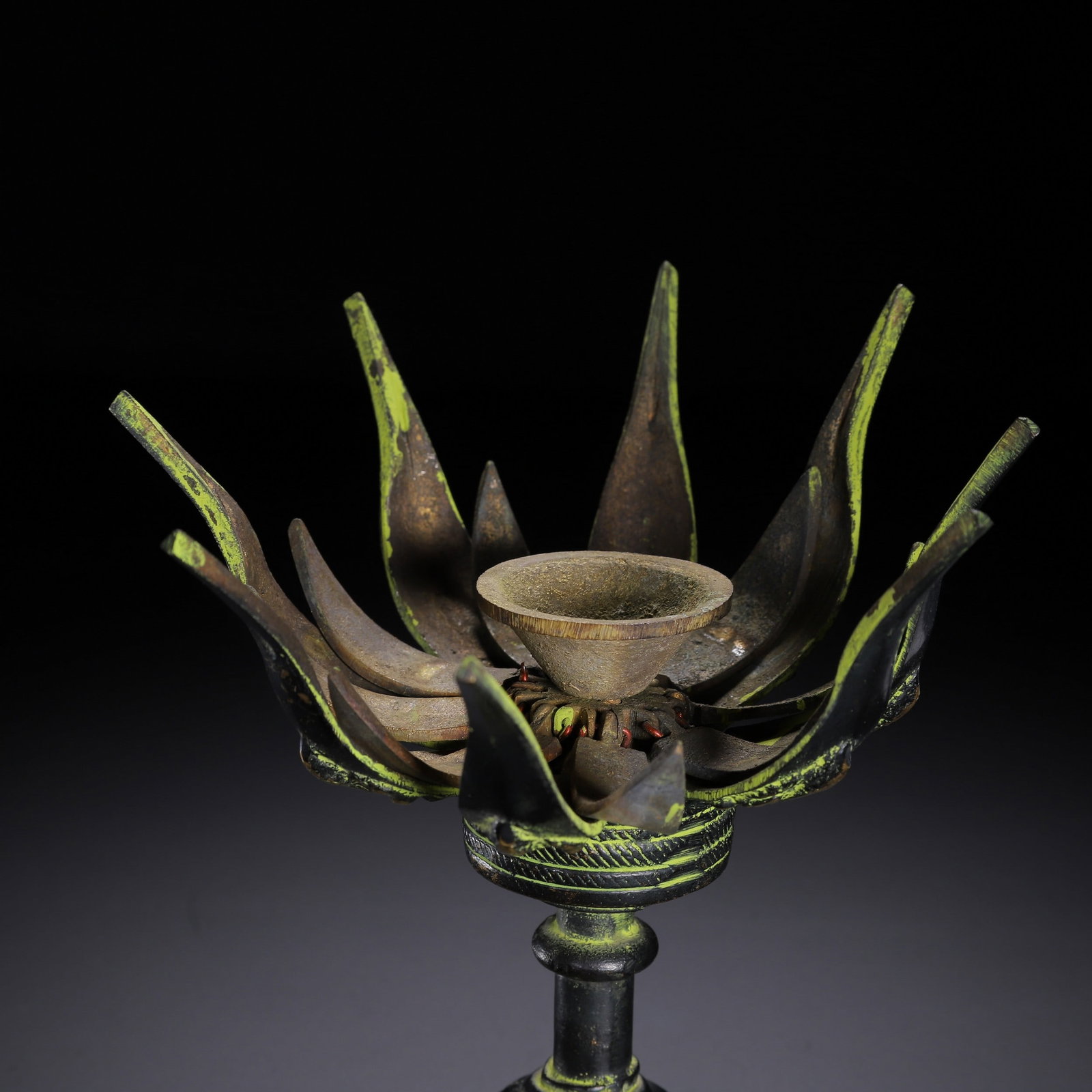 TIBETAN CANDLESTICK - 6
