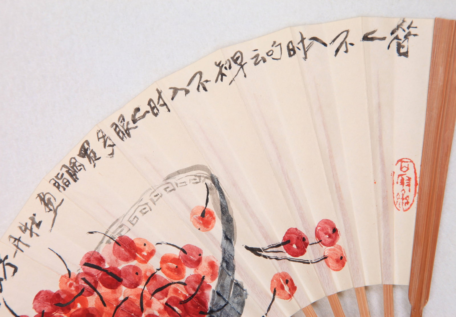 QI BAISHI ATTRIBUTED TO,CHERRY - 4