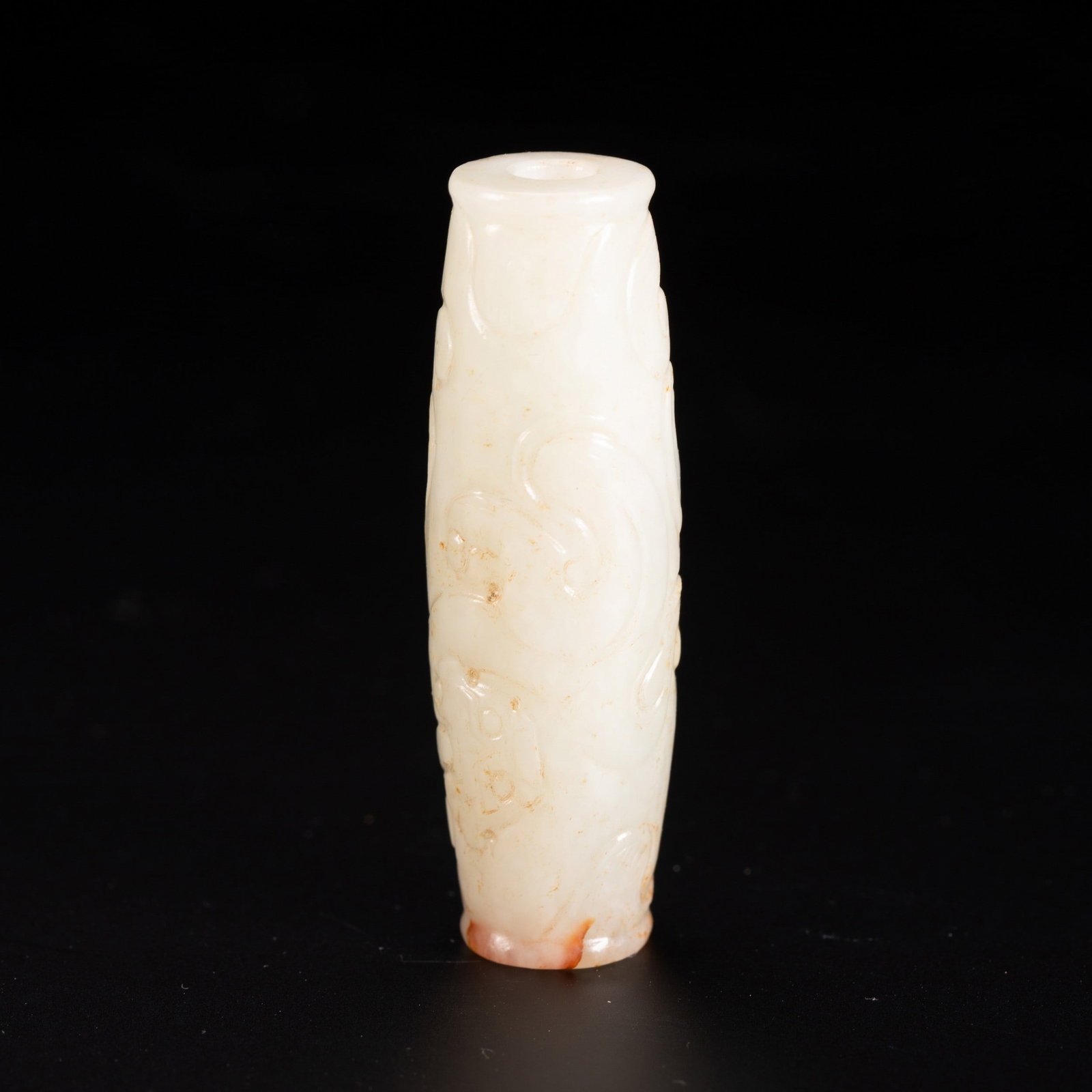 A JADE: 和田玉勒子 A jade 1.5x1.5x5cm