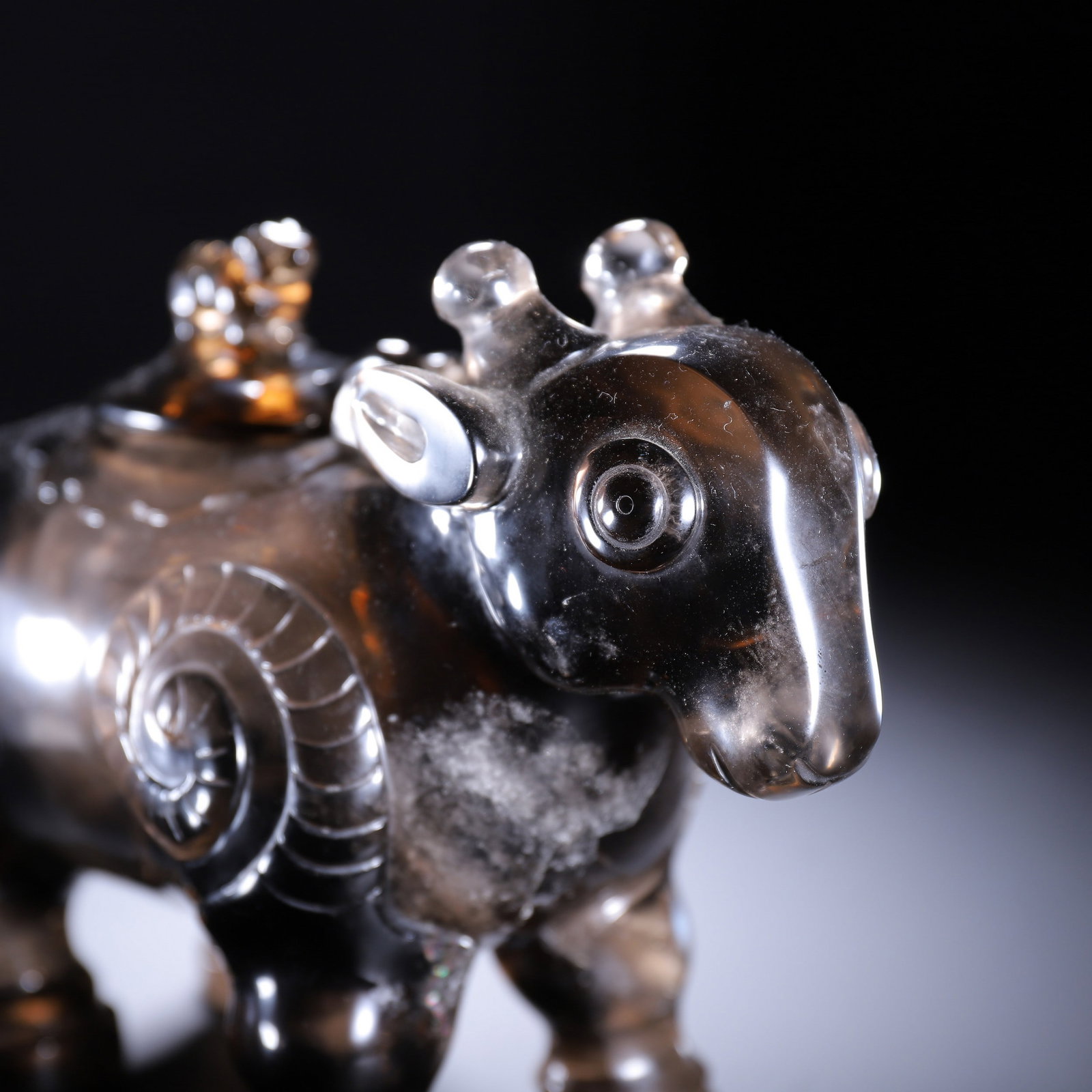 A CRYSTAL ORNAMENT - 2
