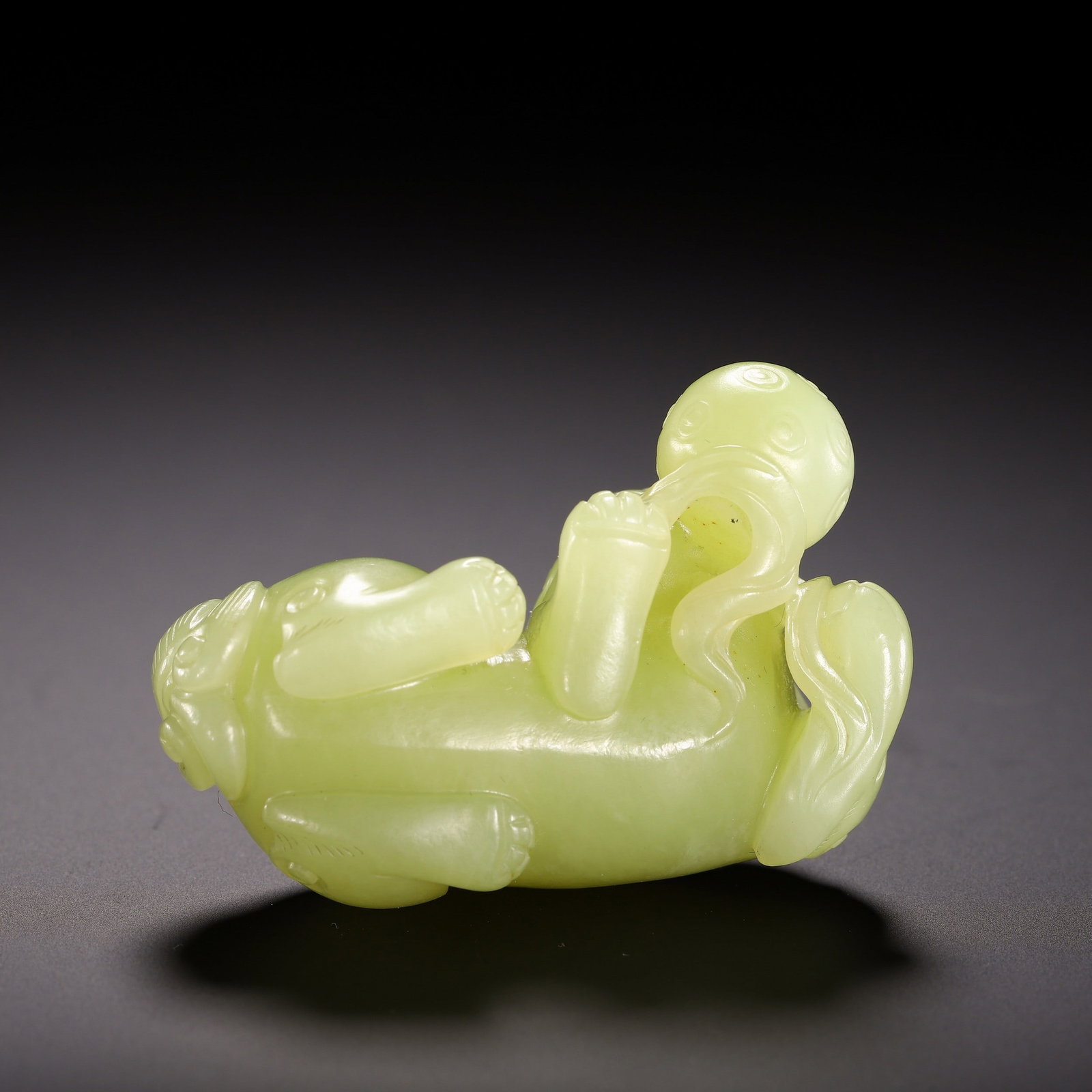 A JADE LION - 8