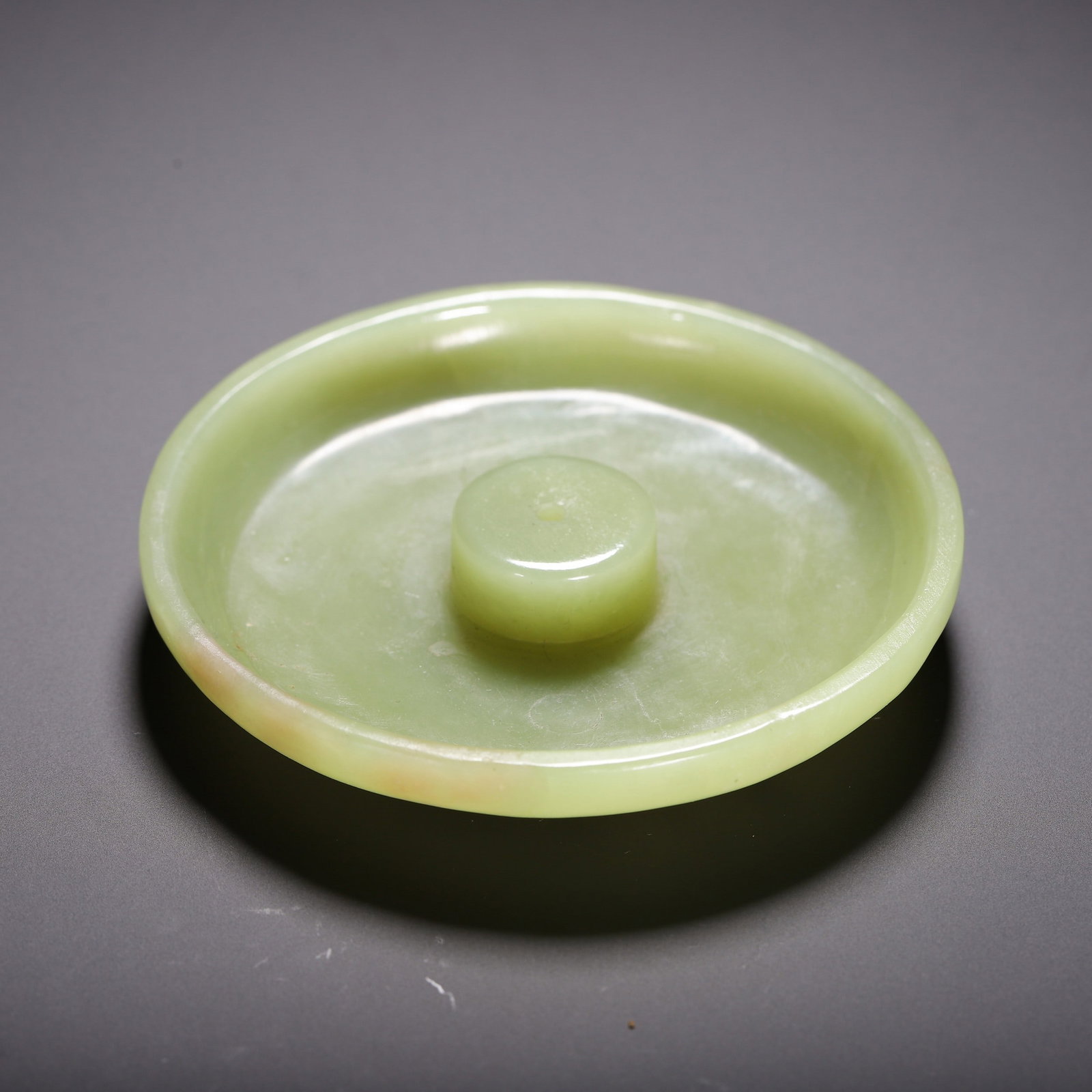 A JADE INCENSE HOLDER - 5