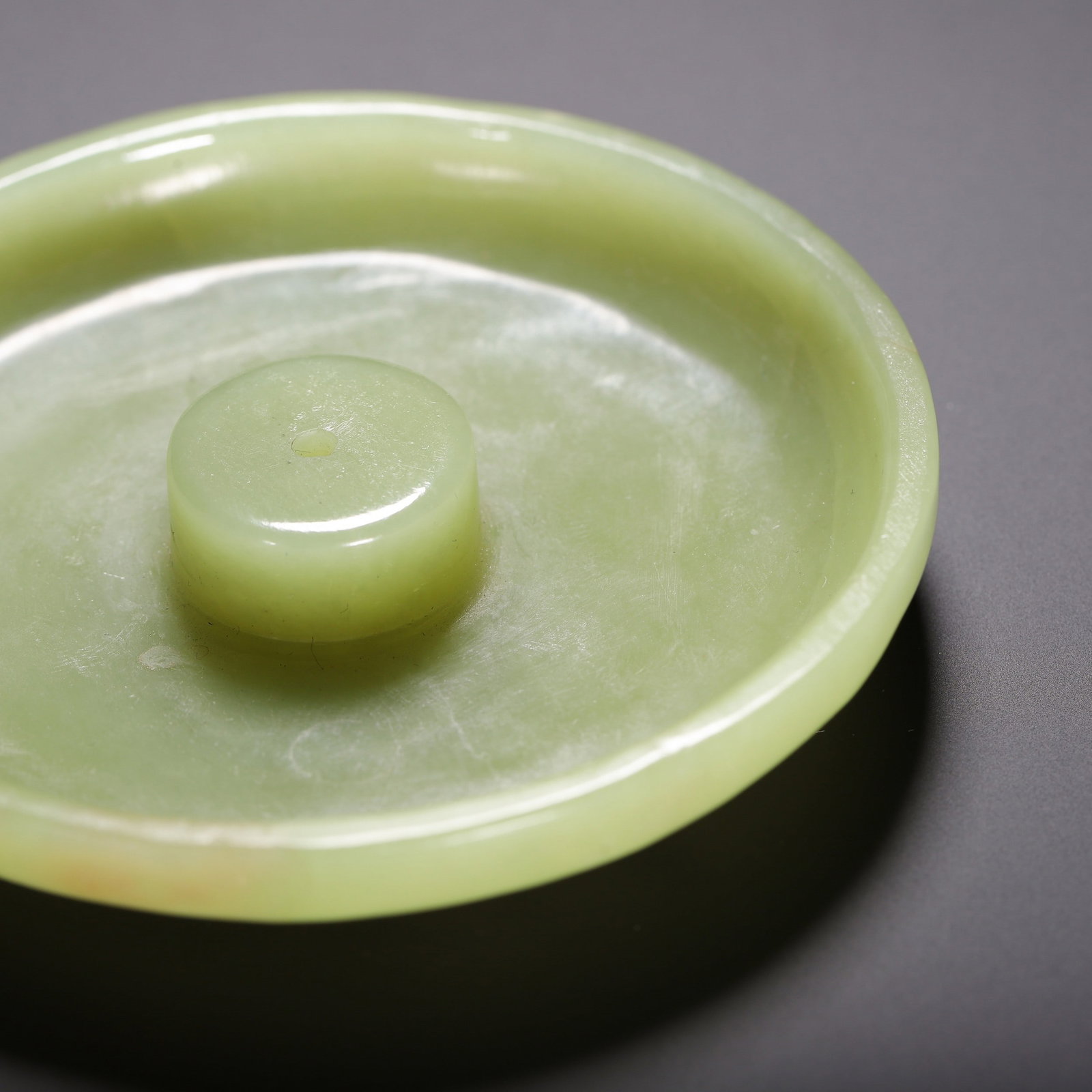 A JADE INCENSE HOLDER - 6