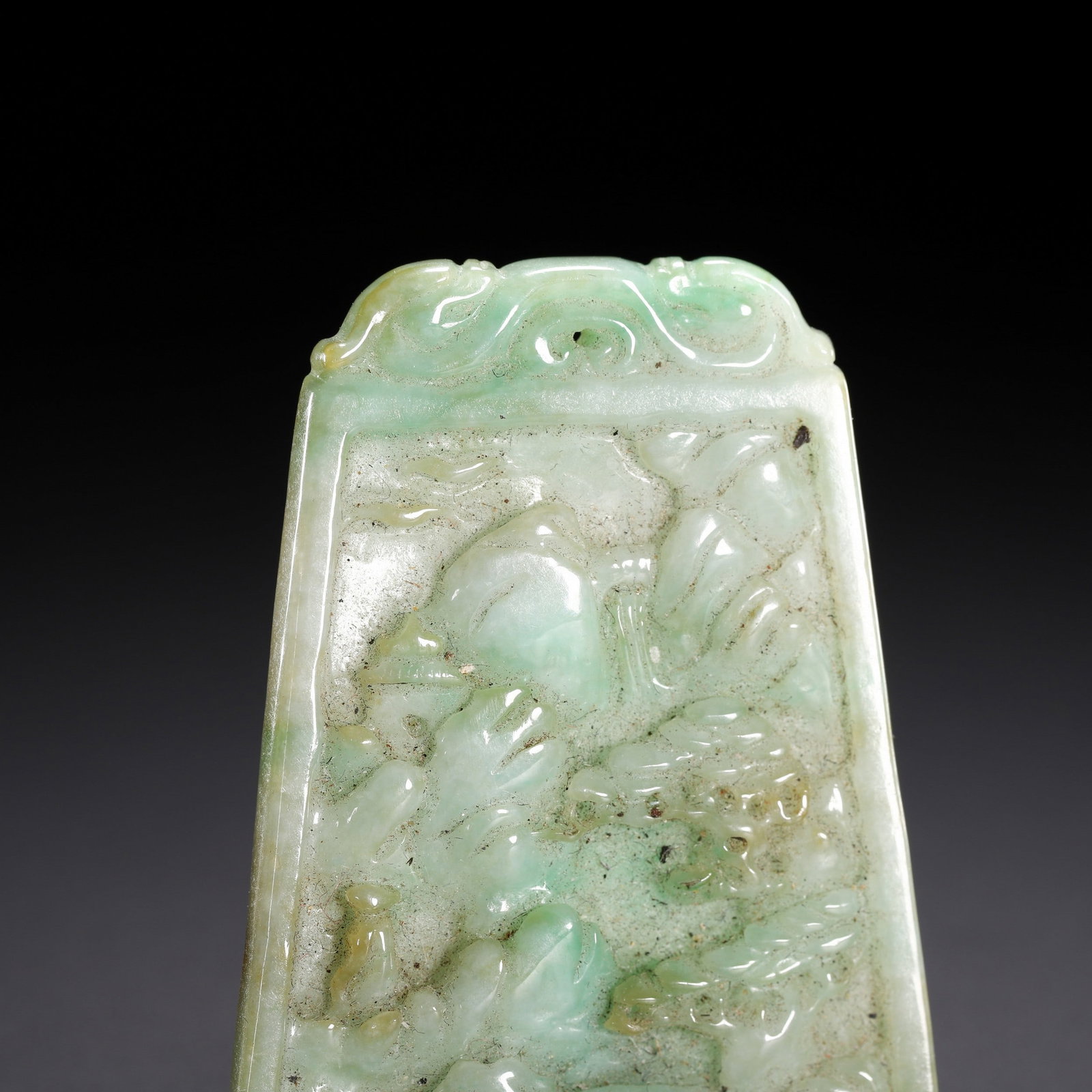 A JADE PLAQUE - 2