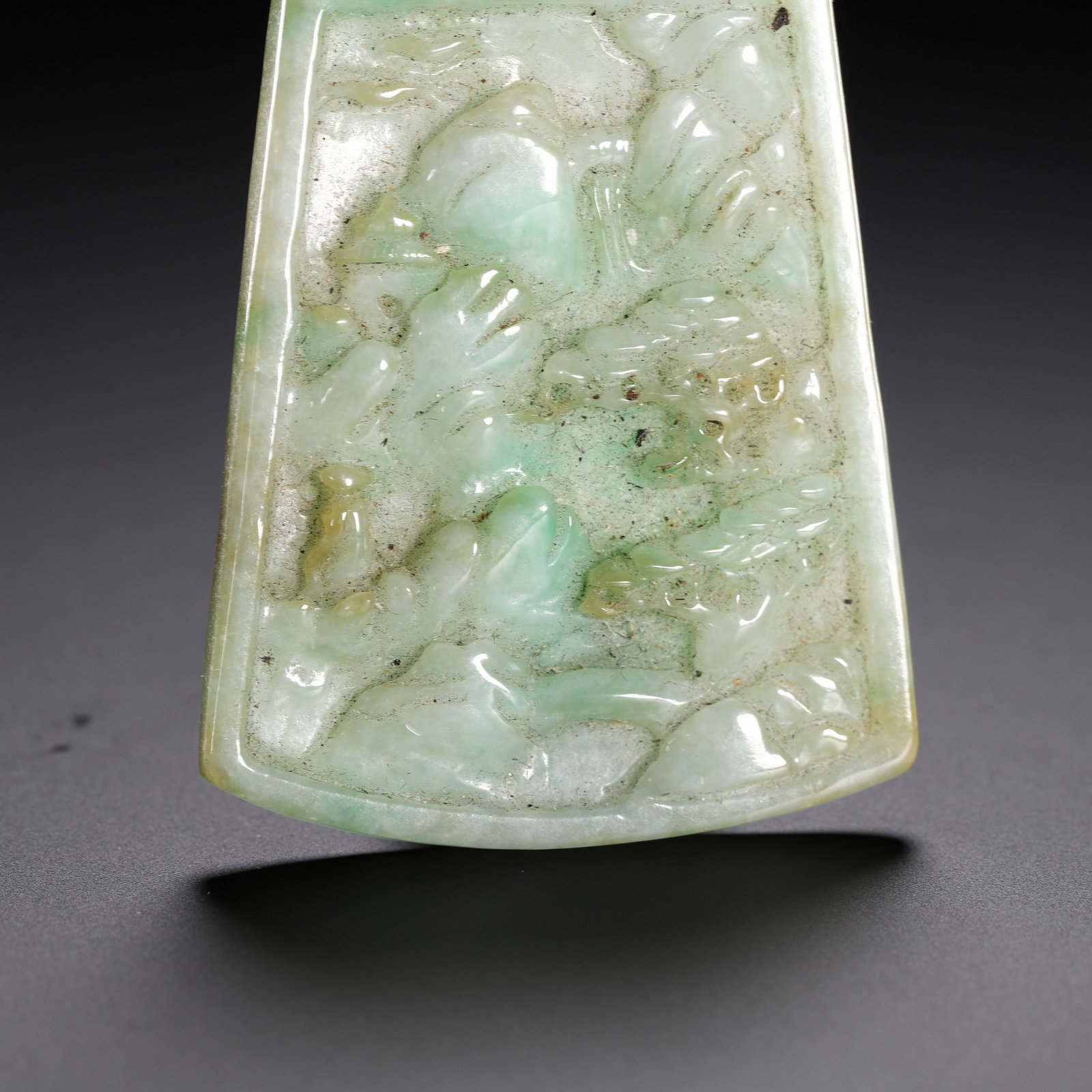 A JADE PLAQUE - 3